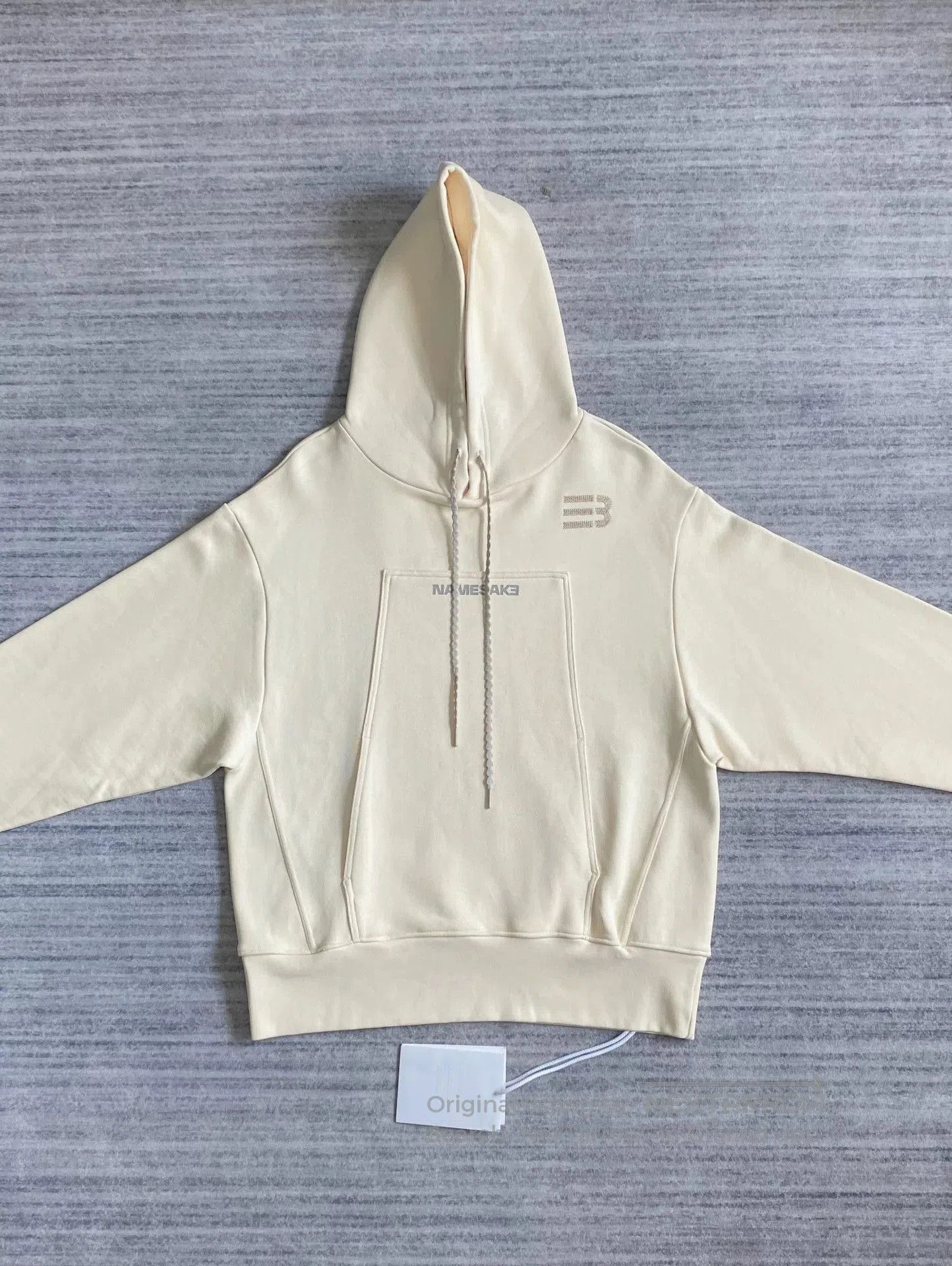 Other cream embroidered hoodie with drawstrings. Size S / US 4 / IT 40 - 2 Thumbnail