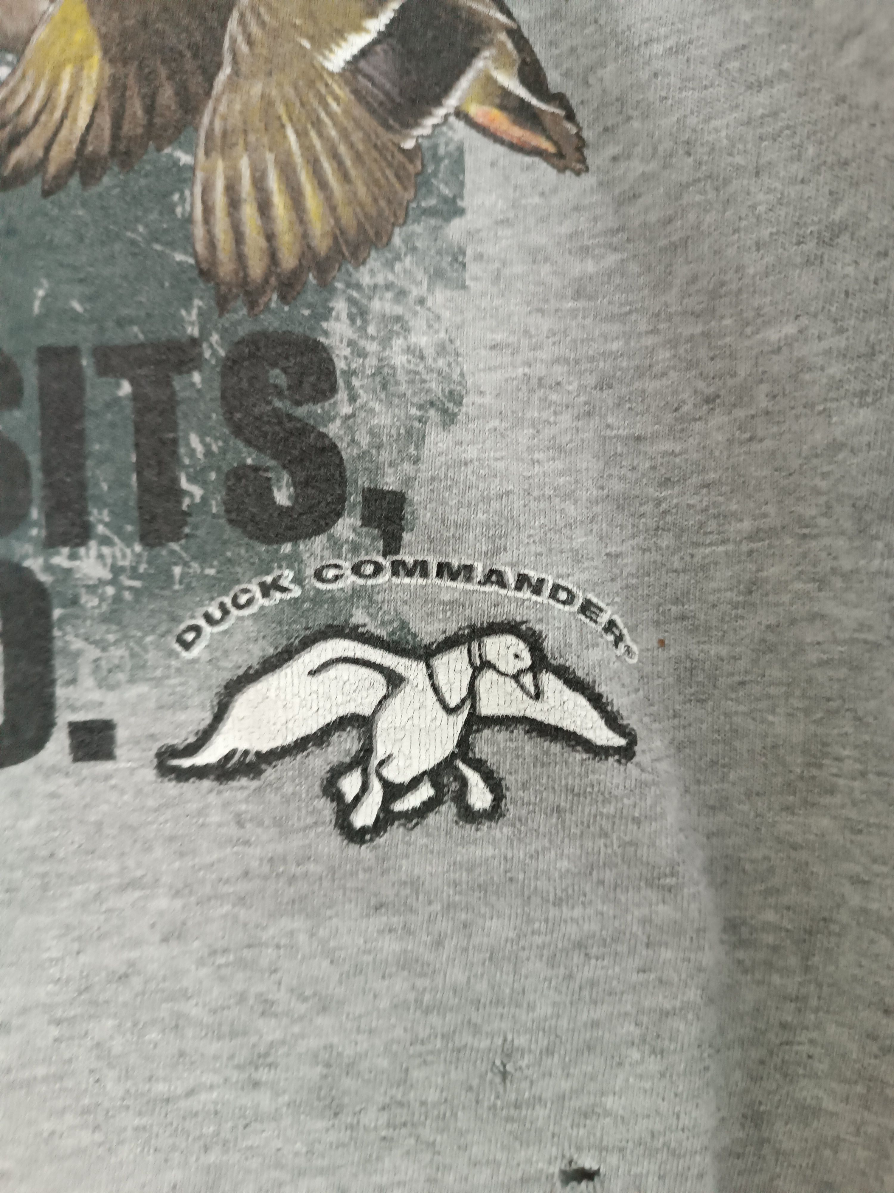 Vintage VINTAGE DUCK COMMANDER FUNNY QUOTES HUMOR ADULT TEE Size US L / EU 52-54 / 3 - 9 Thumbnail