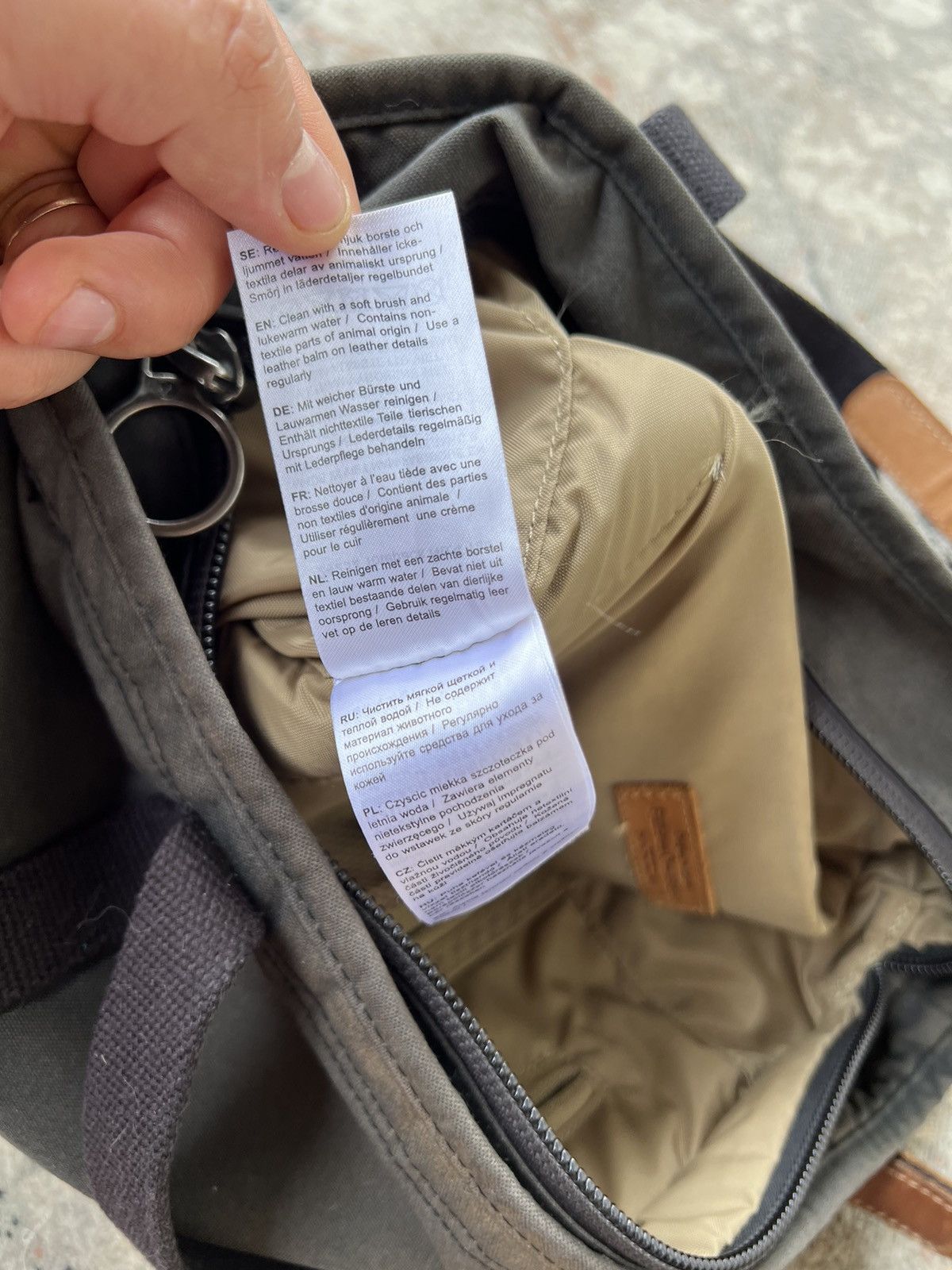 Fjallraven × Vintage Vintage Fjallraven Ornskoldsvik Backpack Size ONE SIZE - 9 Thumbnail
