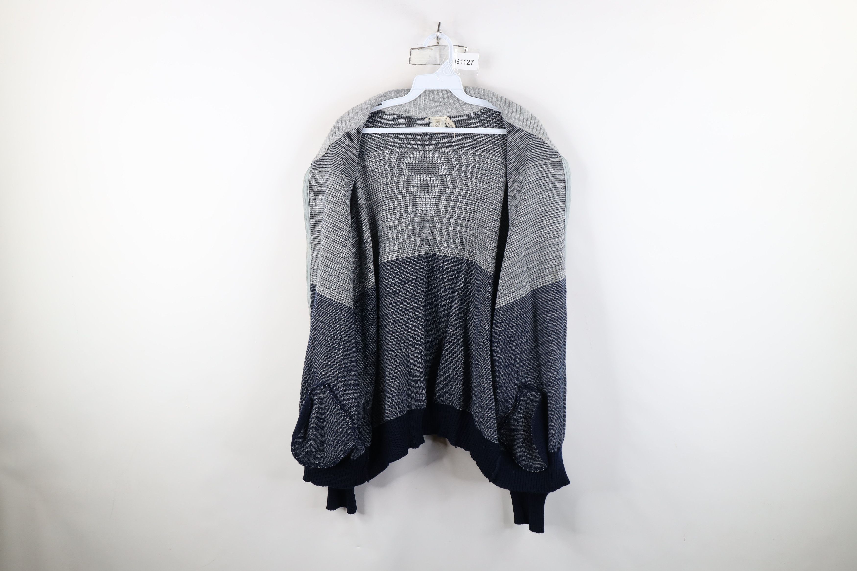 Vintage Vintage 70s Streetwear Fair Isle Full Zip Cardigan Sweater Size US XXL / EU 58 / 5 - 12 Thumbnail