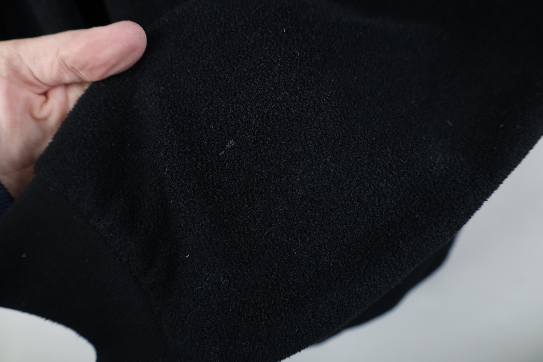 Vintage Vintage 90s Streetwear Fleece Crewneck Sweater Black USA Size US XL / EU 56 / 4 - 4 Thumbnail