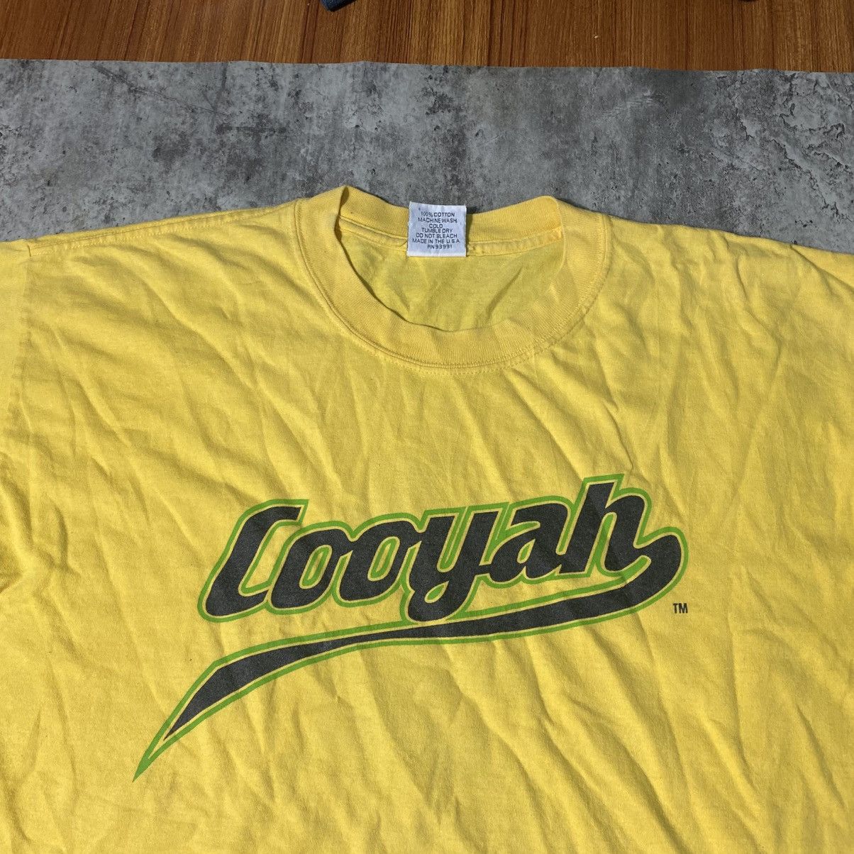 Band Tees Vintage Cooyah Marijuana Reggae Tshirt Size US XL / EU 56 / 4 - 2 Thumbnail