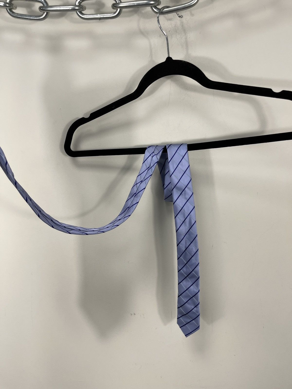 Canali Canali Checkered Blue Formal Luxury Silk Tie Size ONE SIZE - 7 Thumbnail