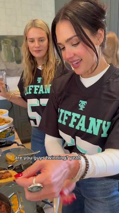 Mitchell & Ness × Tiffany & Co. Friends and family jessica alba Tiffany & co jersey Size US S / EU 44-46 / 1 - 8 Thumbnail