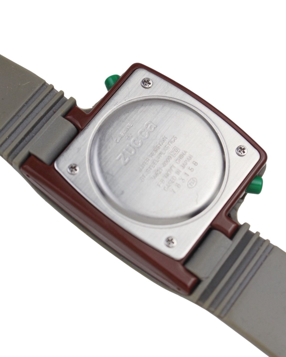 Issey Miyake × Seiko 1997 CABANE DE ZUCCA SEIKO LE CHOCOLAT DIGITAL WATCH Size ONE SIZE - 6 Thumbnail