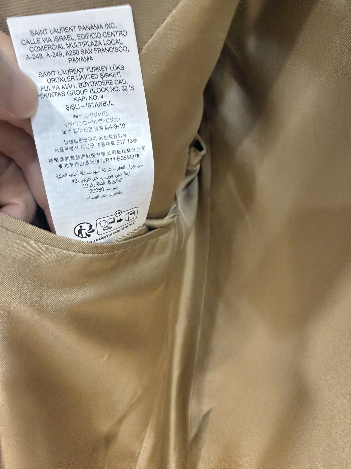 Saint Laurent Paris Single breasted jacket size46 Size 46R - 20 Thumbnail