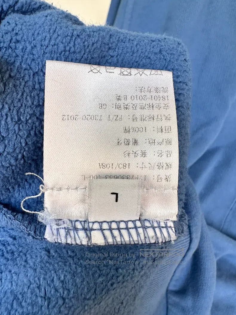 Givenchy Givenchy Blue double monkey fleece crewneck sweatshirt Size US L / EU 52-54 / 3 - 5 Thumbnail