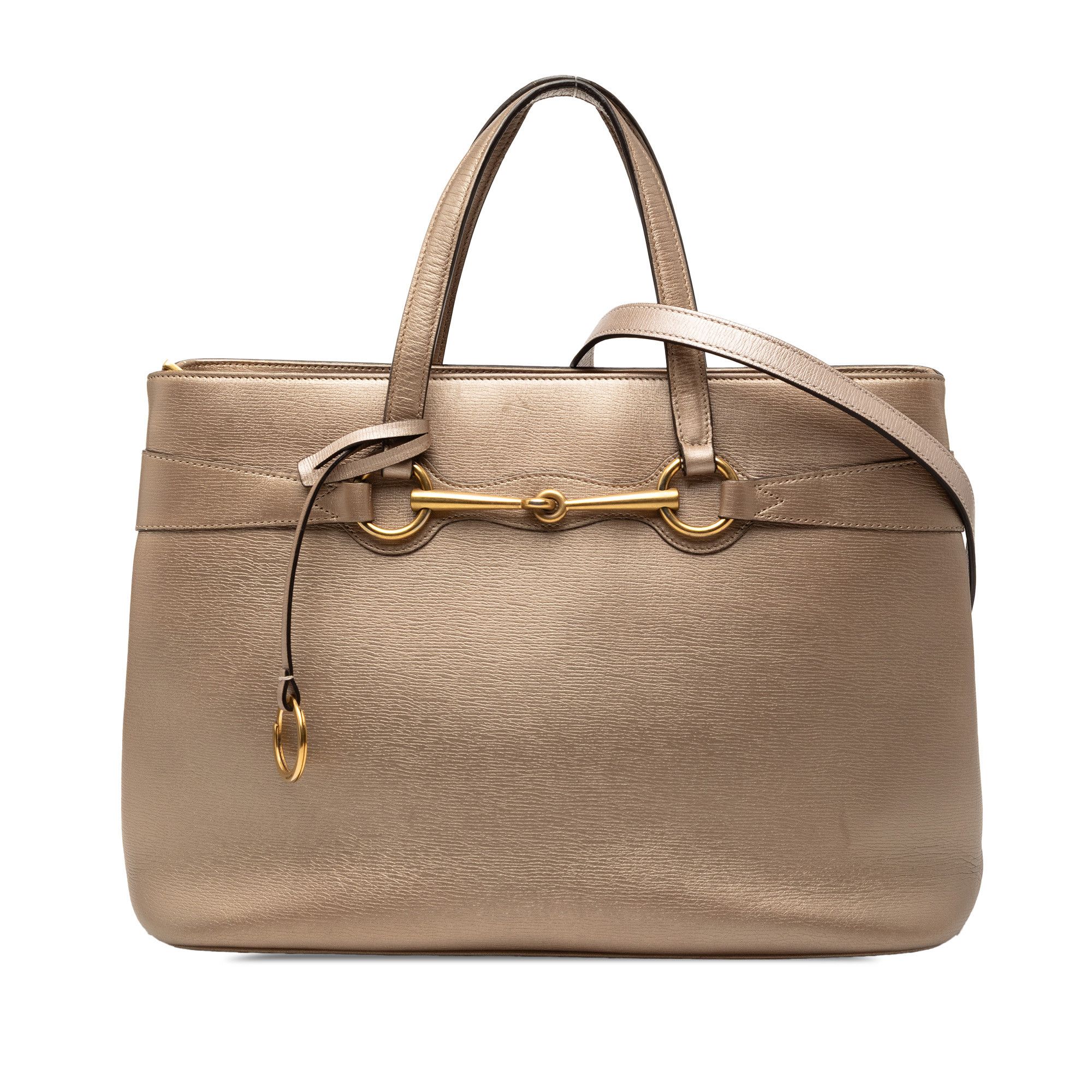 Gucci Gucci Leather Bright Bit Satchel Size ONE SIZE - 1 Thumbnail