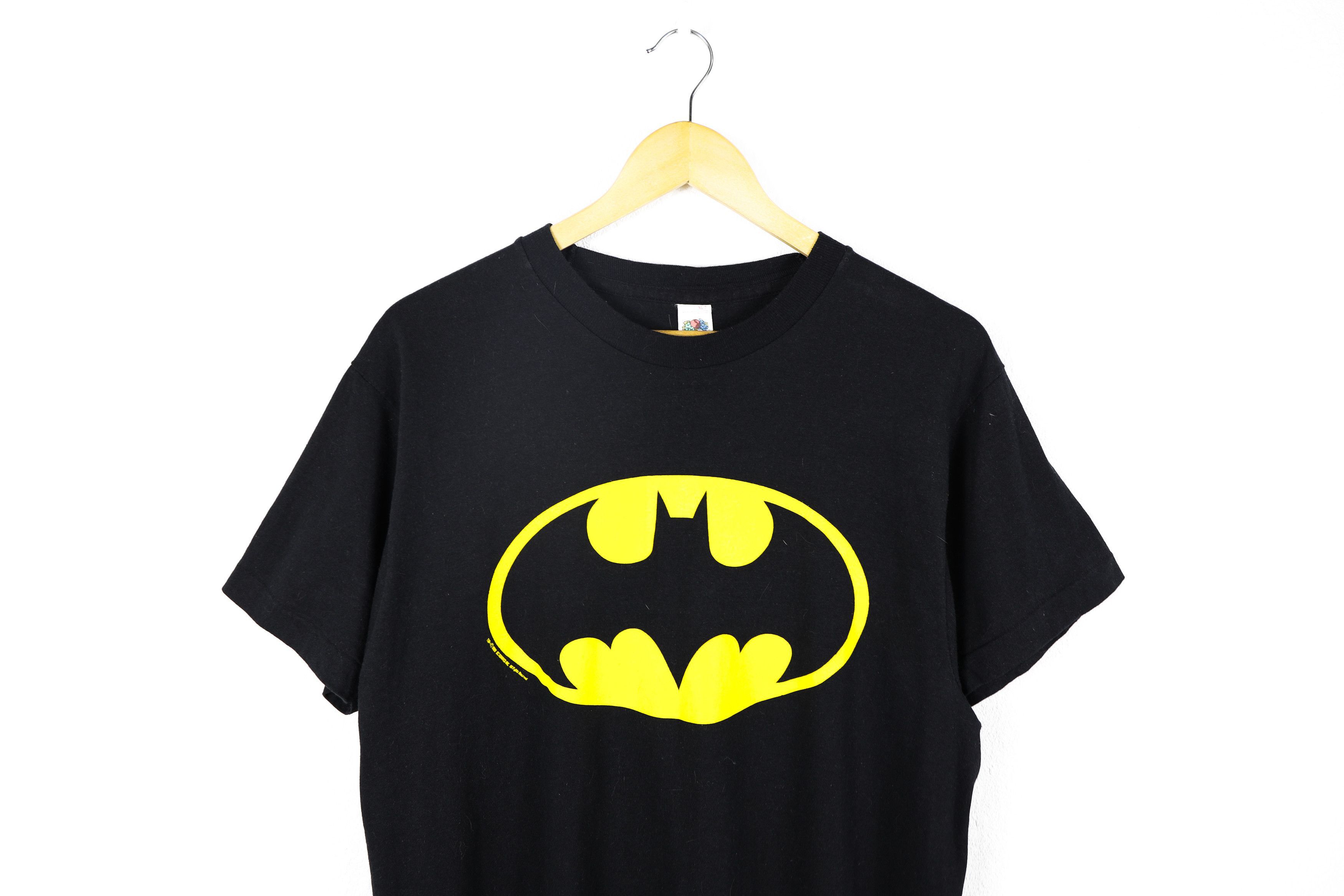 DC × DC Comics × Vintage Vintage Batman Logo DC Comics Warner Graphic Tee 90s 80s Size US L / EU 52-54 / 3 - 2 Thumbnail
