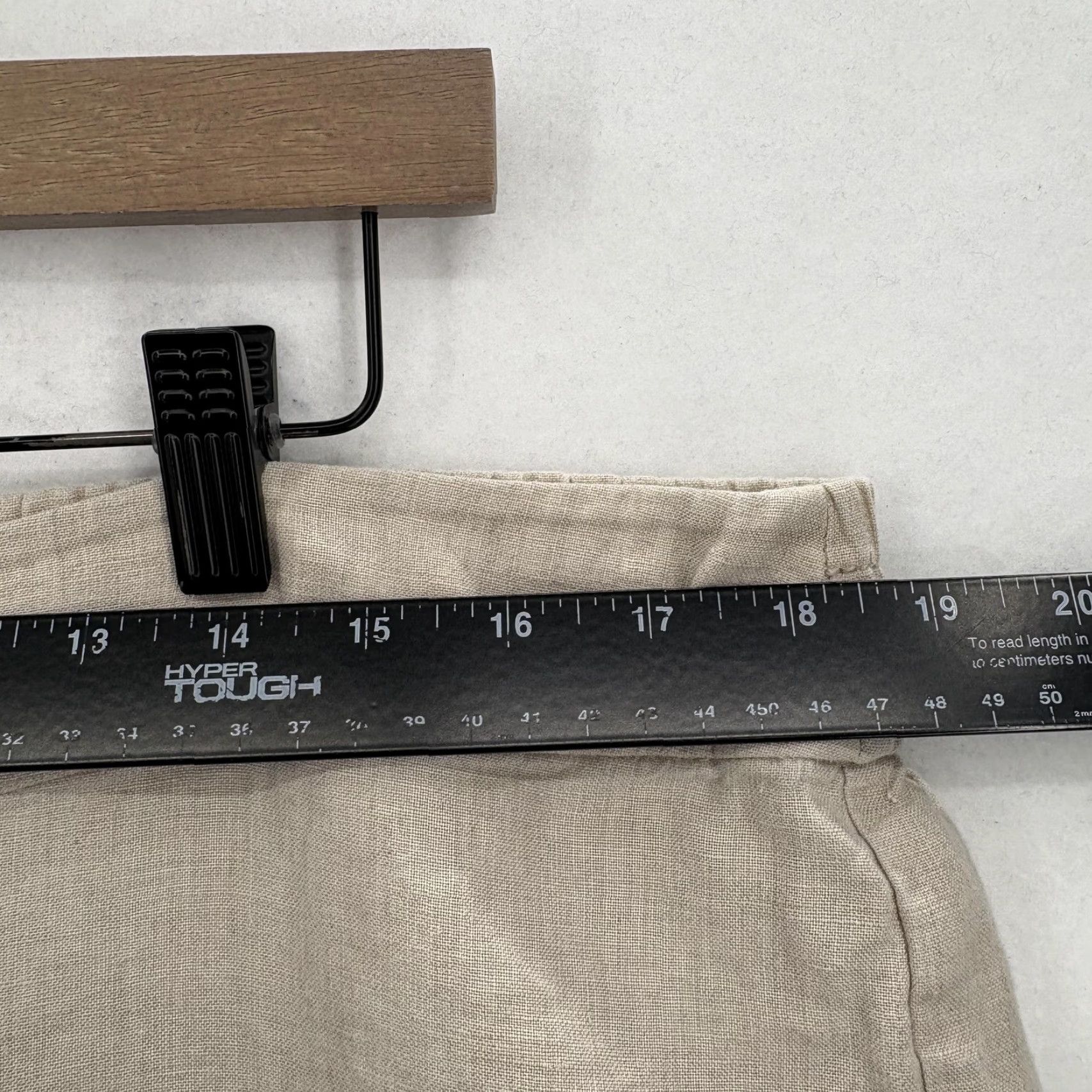 Eileen Fisher Eileen Fisher Pants Womens Large Beige Organic Linen Crop Tapered Pull On Casual Size 36" / US 14 / IT 50 - 6 Thumbnail