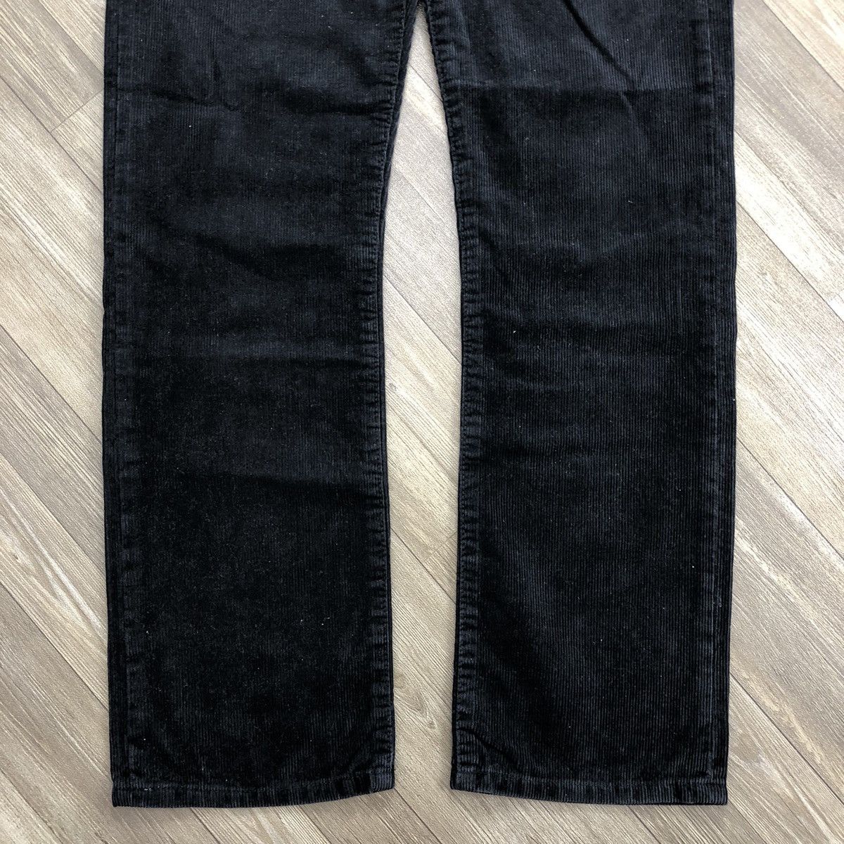 Japanese Brand × Neighborhood 2000s Neighborhood Black Corduroy Pants Size US 33 - 12 Thumbnail