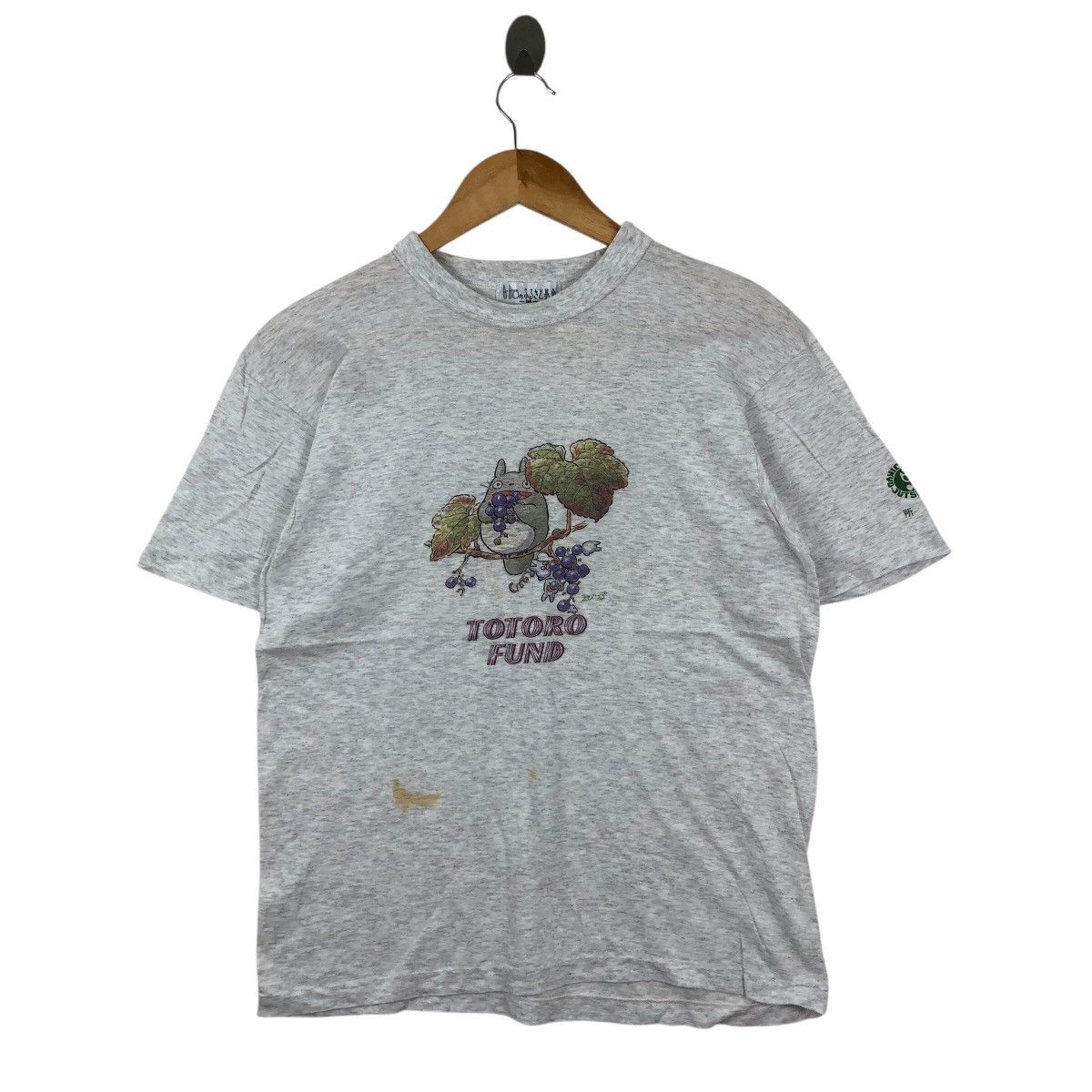 Anime Vintage 90s My Neighbor TOTORO T Shirt Studio Ghibli Anime Size US M / EU 48-50 / 2 - 1 Thumbnail