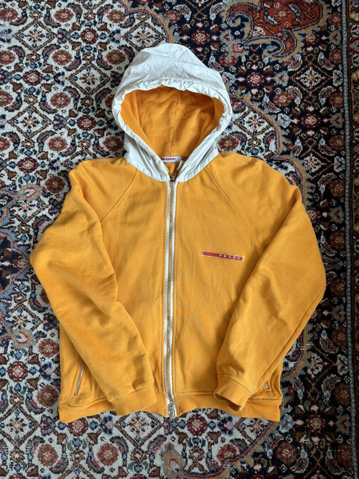 Prada Prada XS-S size Fleece Ninja Hoodie Techwear Jacket 