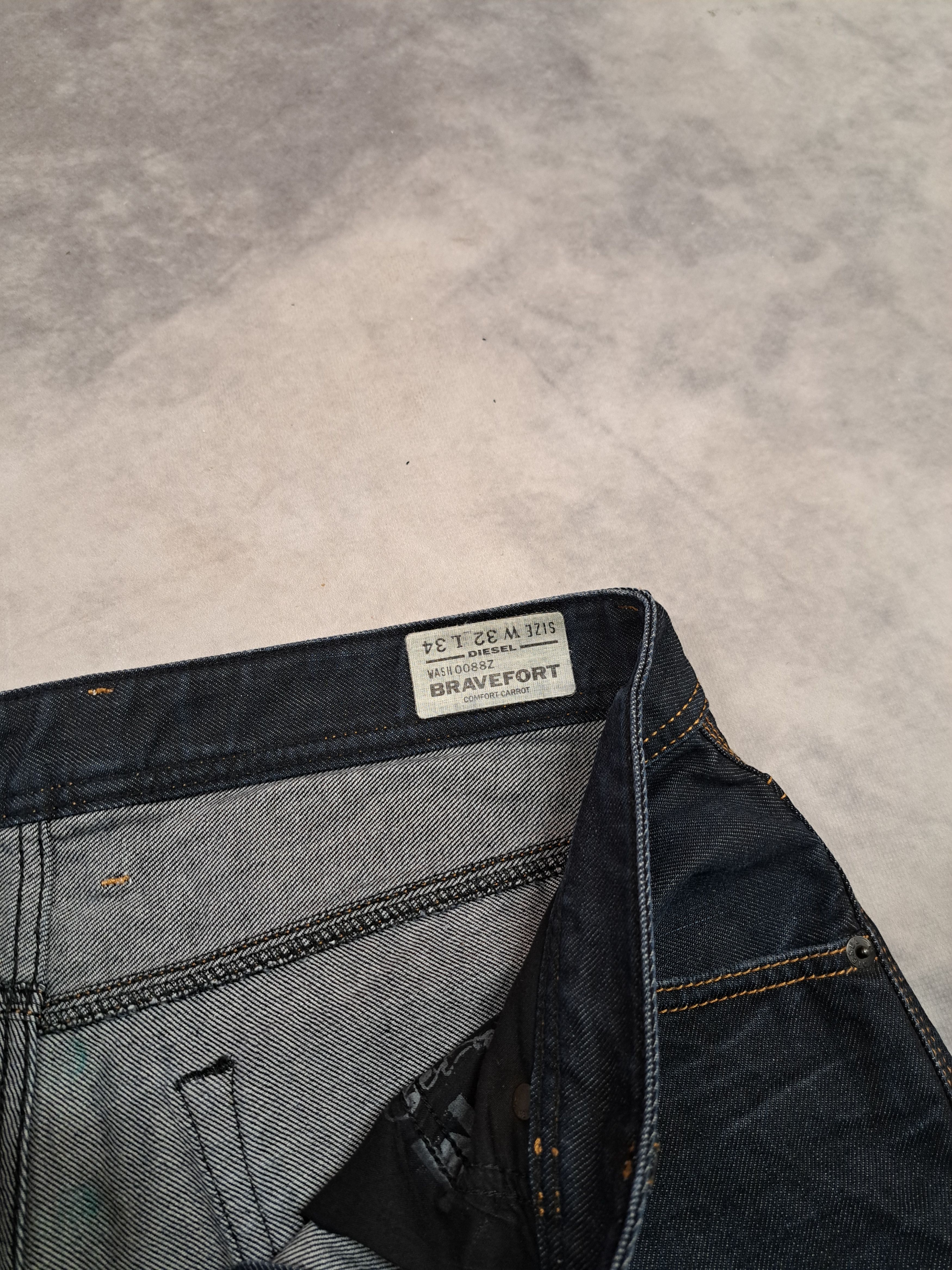 Diesel Diesel Archive High Quality Indigo Denim Straight Pants Size US 32 / EU 48 - 5 Thumbnail