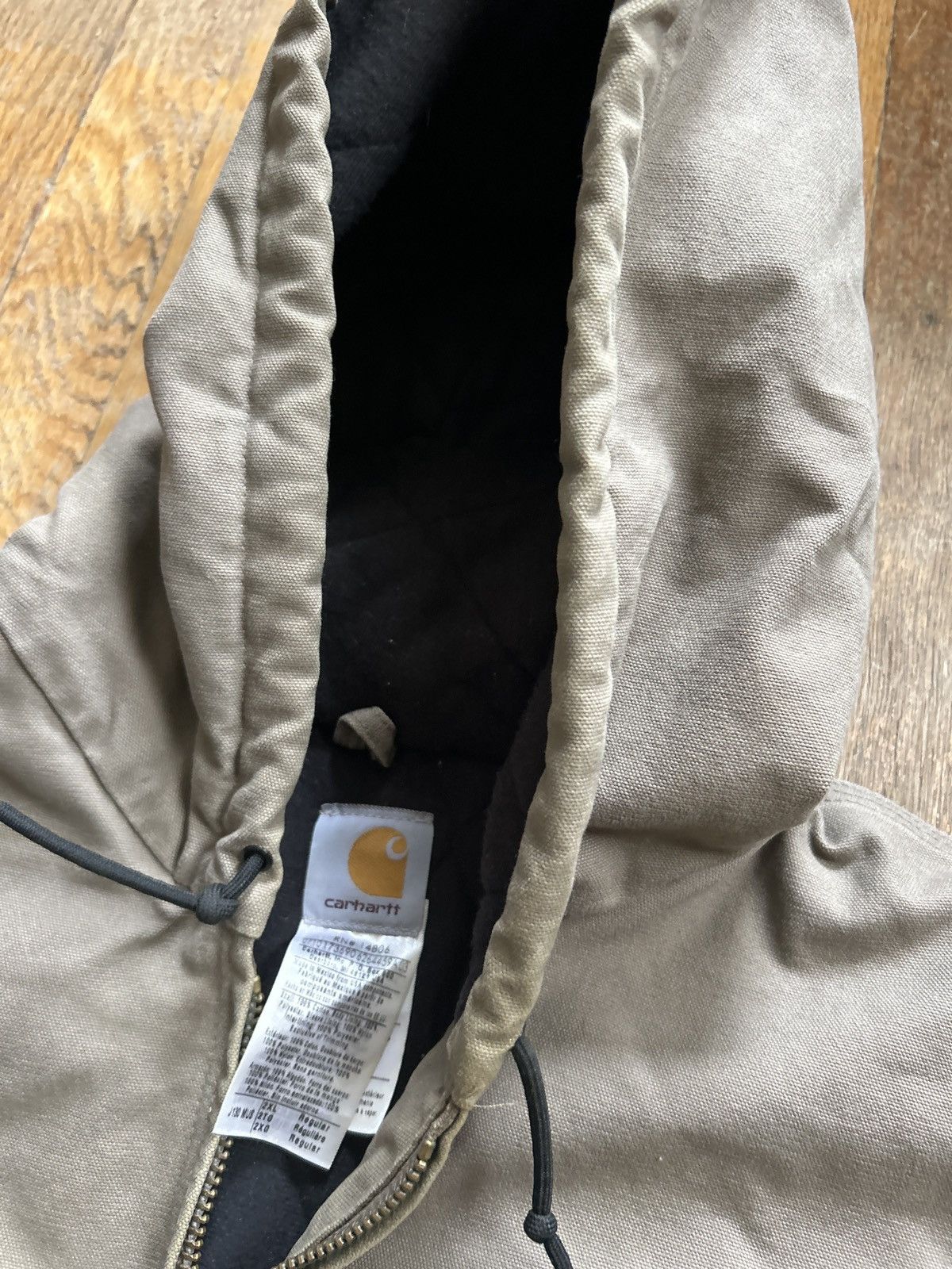 Carhartt Vintage Carhartt Hooded Jacket Size XXL Size US XXL / EU 58 / 5 - 5 Thumbnail