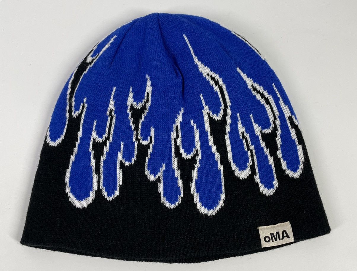 oMA STUDIOUS ビーニー　NY SKULL CAP ネイビー oMA STUDIOS oMA Studios Double NY Beanie-Navy Blue | Grailed