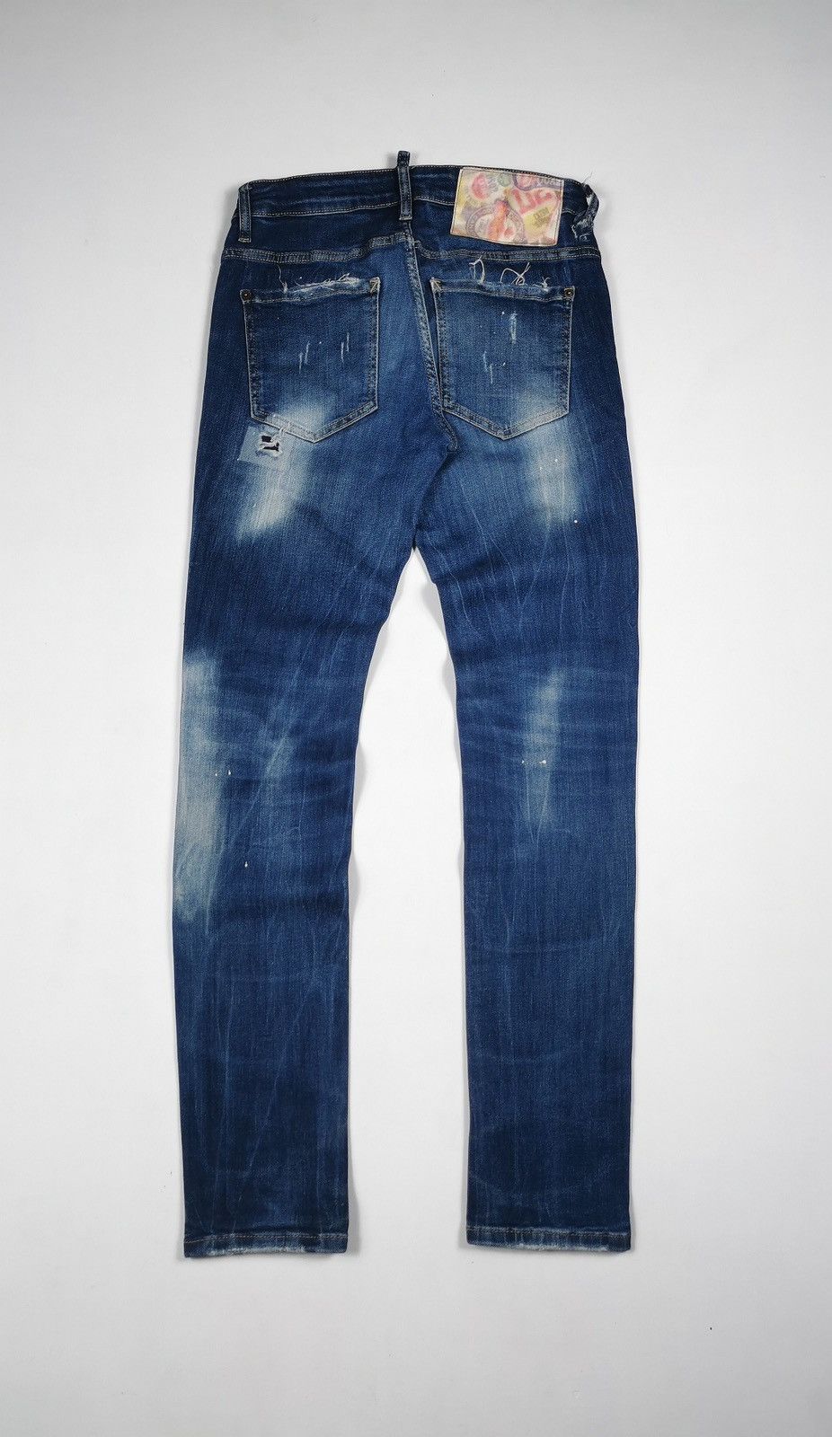 Dsquared2 Dsquared2 Destroyed Distressed Skinny Jeans Size US 30 / EU 46 - 5 Thumbnail