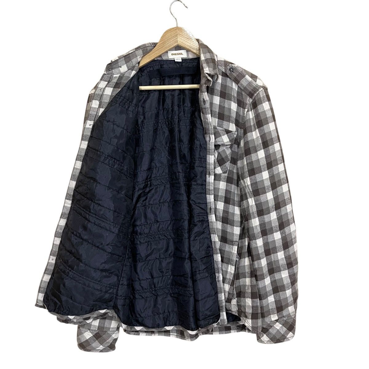 Diesel DIESEL CHECKED BUTTON JACKET Size US M / EU 48-50 / 2 - 11 Thumbnail