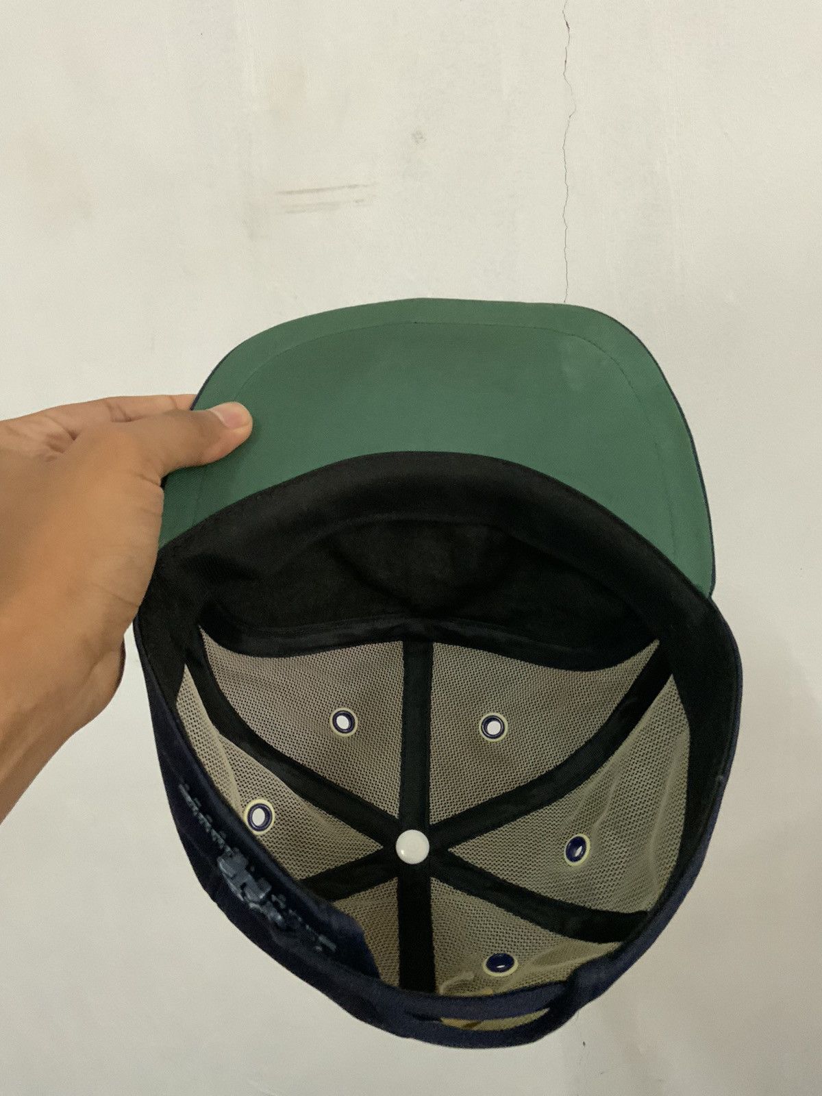 Japanese Brand Vintage Maritime Self Defense Force Indigo Hat Size ONE SIZE - 8 Thumbnail