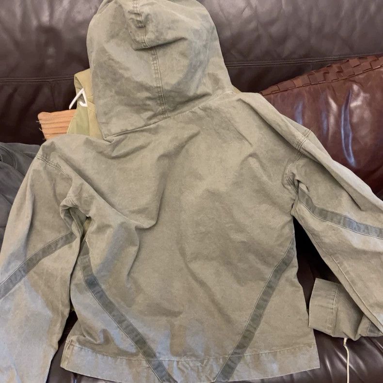Greg Lauren greg lauren size 1Grey Lauren Military Cloth Hoodie 2505-Ne Size US S / EU 44-46 / 1 - 2 Thumbnail