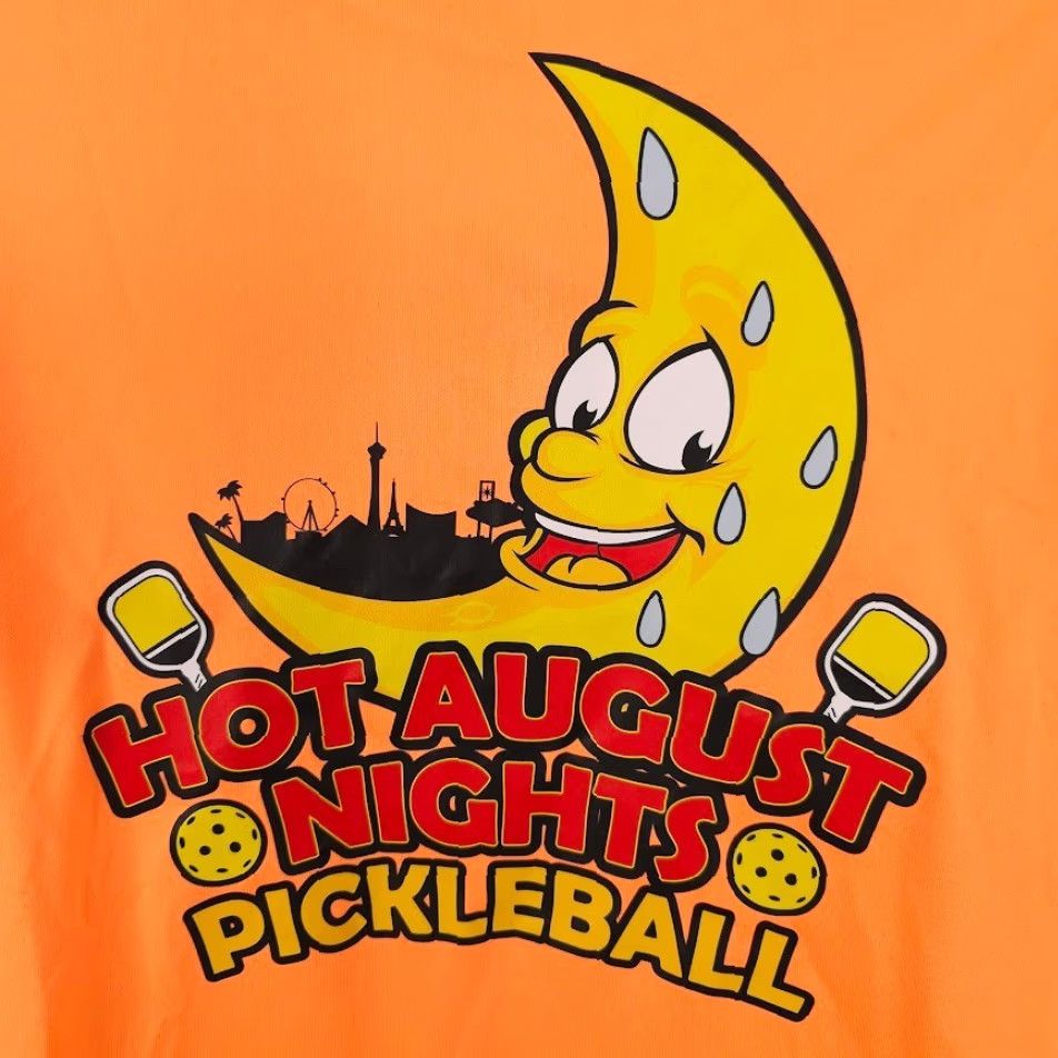 Port & Company Port & Company Pickleball T Shirt Mens XL Orange Performance Tee Short Sleeve Crew Neck Sports 2020s Size US XL / EU 56 / 4 - 5 Thumbnail