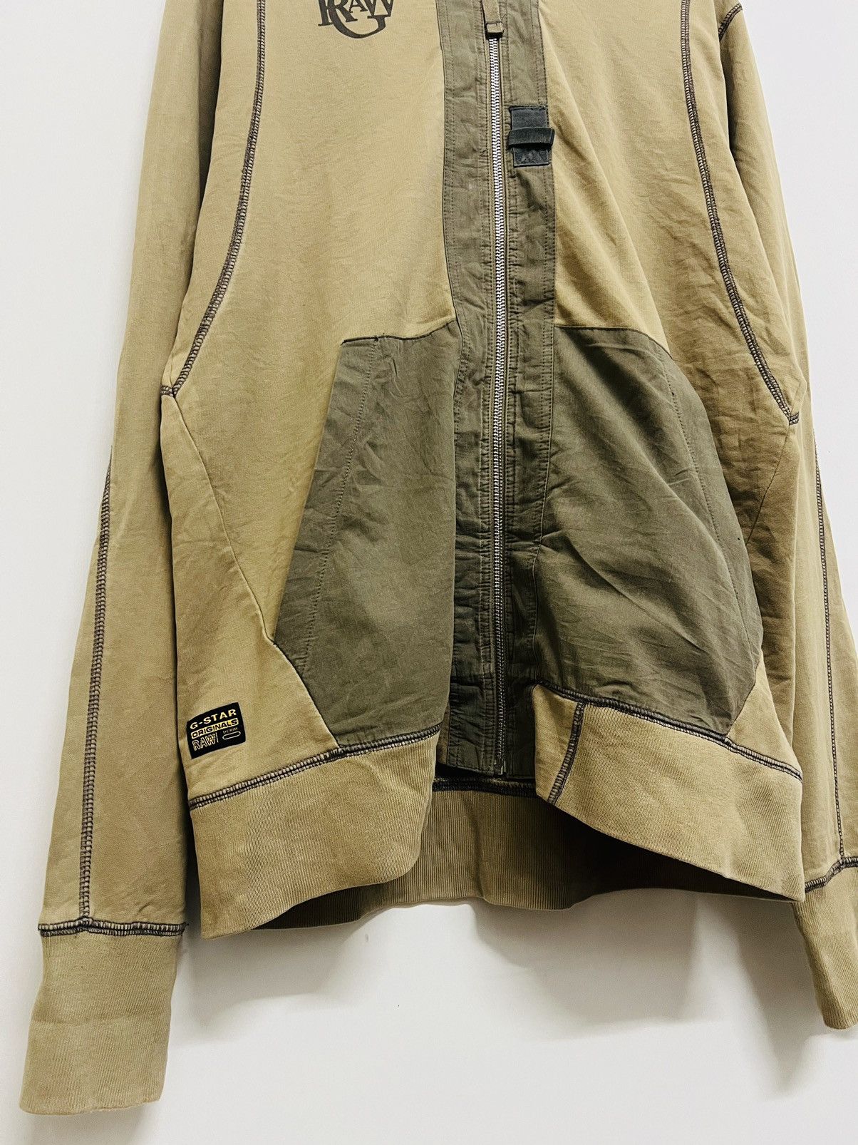 G-Star × Japanese Brand G-Star Raw Military Zipper Hoodie Size US L / EU 52-54 / 3 - 4 Thumbnail