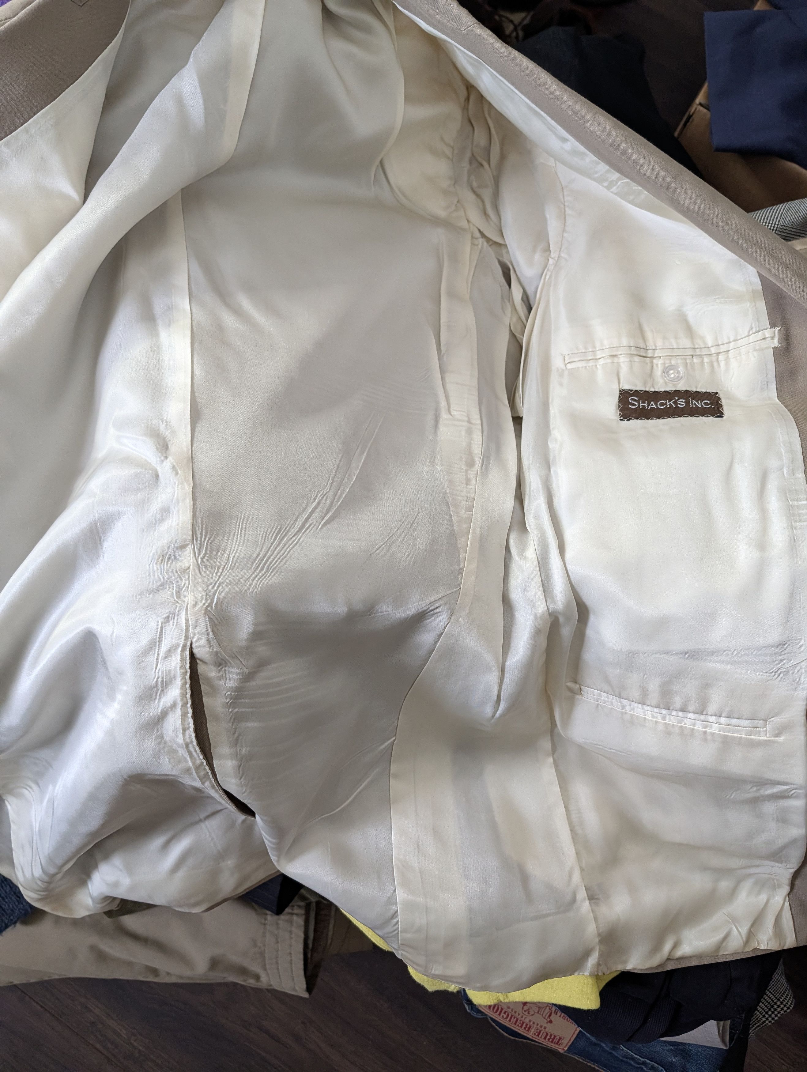 Kilgour KF&S Bespoke Khaki 2pc Suit MiUSA - Jacket & Trousers Size 40L - 9 Thumbnail