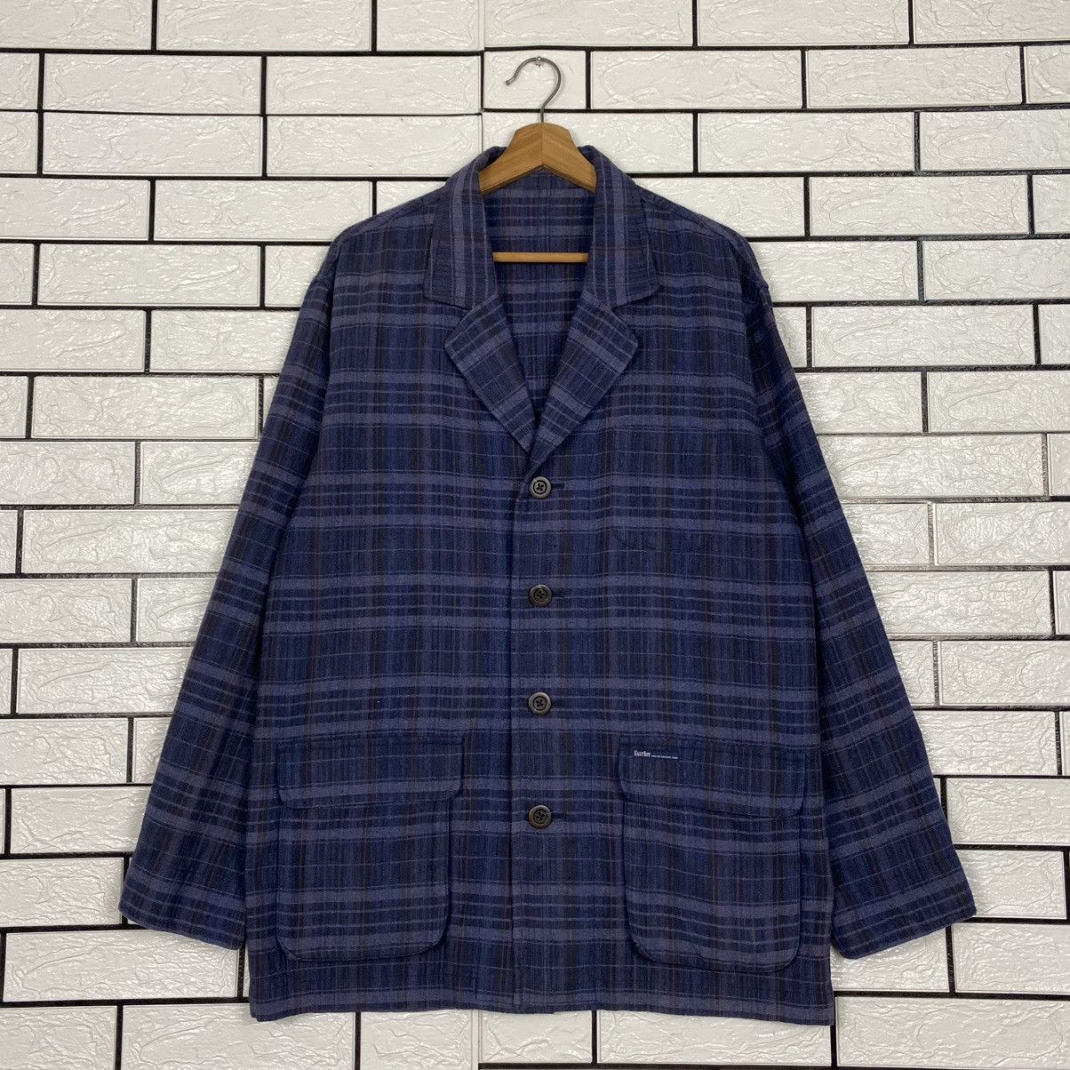 Japanese Brand 🔥VINTAGE CHORE JACKET EAST BOY TARTAN DESIGN ISSEY MIYAKE Size US L / EU 52-54 / 3 - 1 Thumbnail