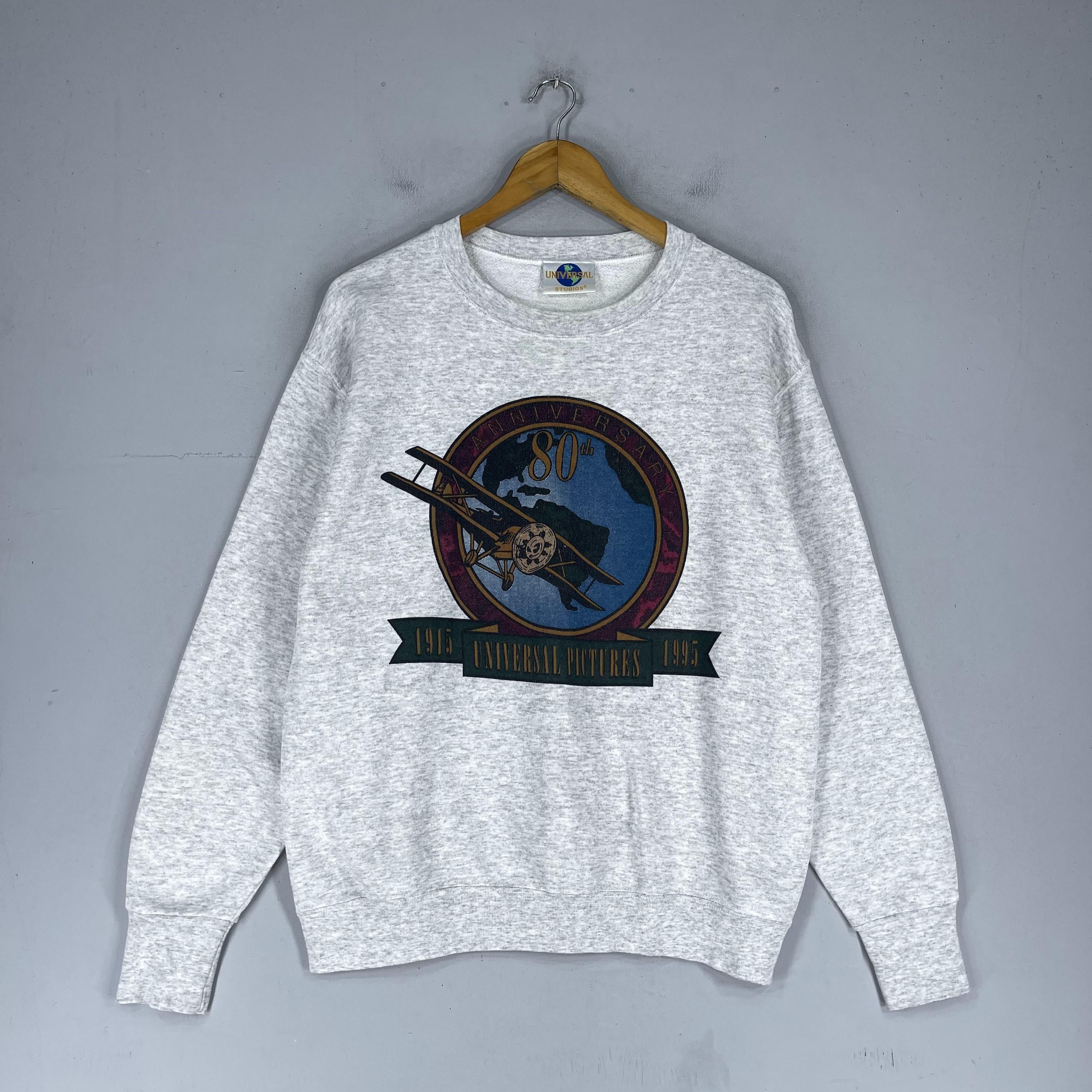 Universal Studios × Vintage Vintage 90s UNIVERSAL STUDIO Anniversary Printed Sweatshirt Size US M / EU 48-50 / 2 - 3 Thumbnail