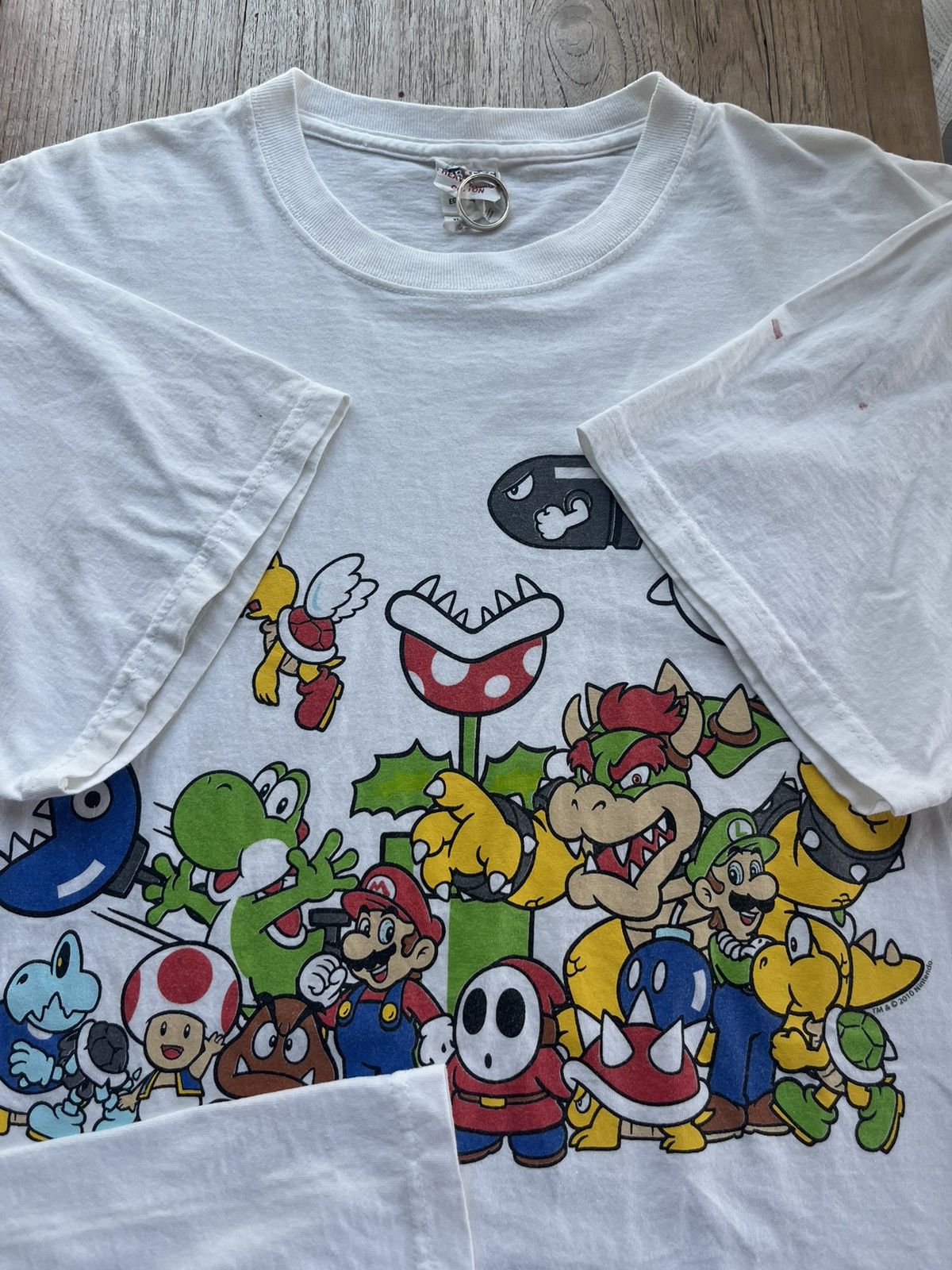 Nintendo × Vintage Vintage Nintendo Mario Family’s character 2010’s Tshirt Size US XL / EU 56 / 4 - 7 Thumbnail