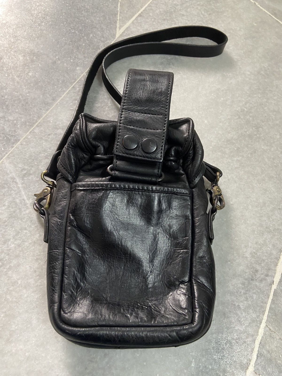 Porter Porter Yoshida Leather pouch Or Belt Shoulder Bag Black Size ONE SIZE - 6 Thumbnail