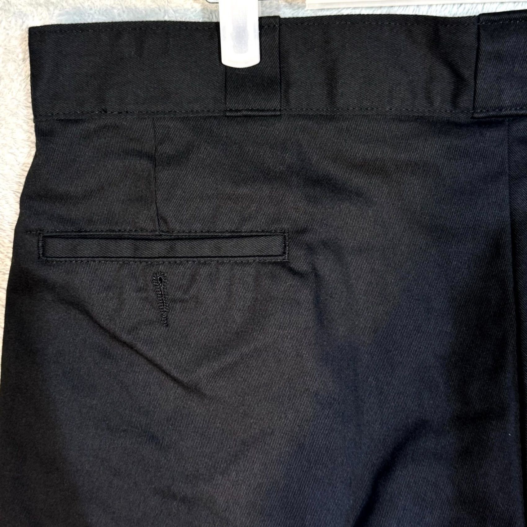 Dickies Dickies Men’s Work Shorts 42 Black Loose Fit Flat Front Zip Fly Workwear Size US 42 / EU 58 - 7 Thumbnail