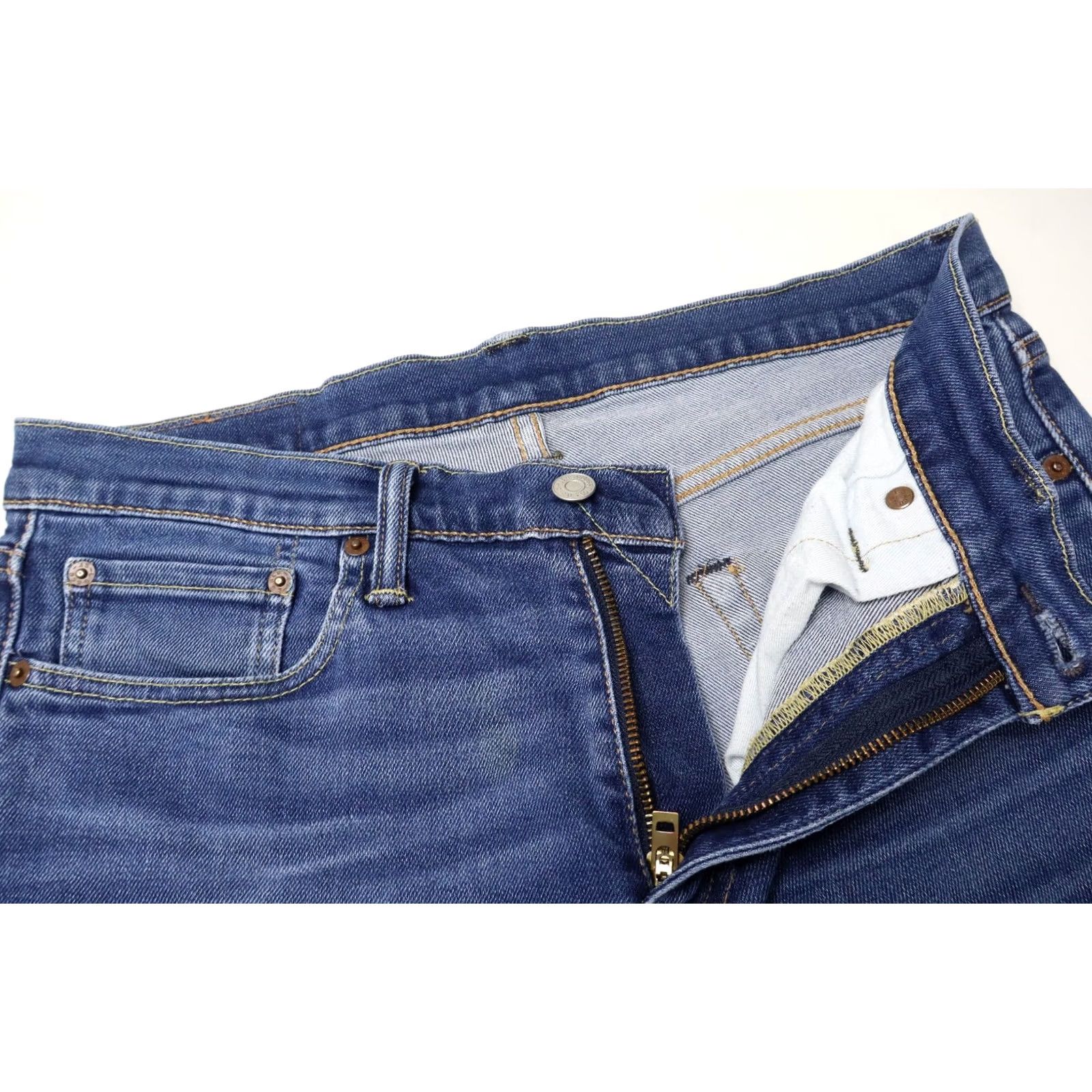 Levi's LEVI'S 511 Jeans Men's Blue Denim W32/L32 Stretchy Whiskers Faded Size US 32 / EU 48 - 4 Thumbnail