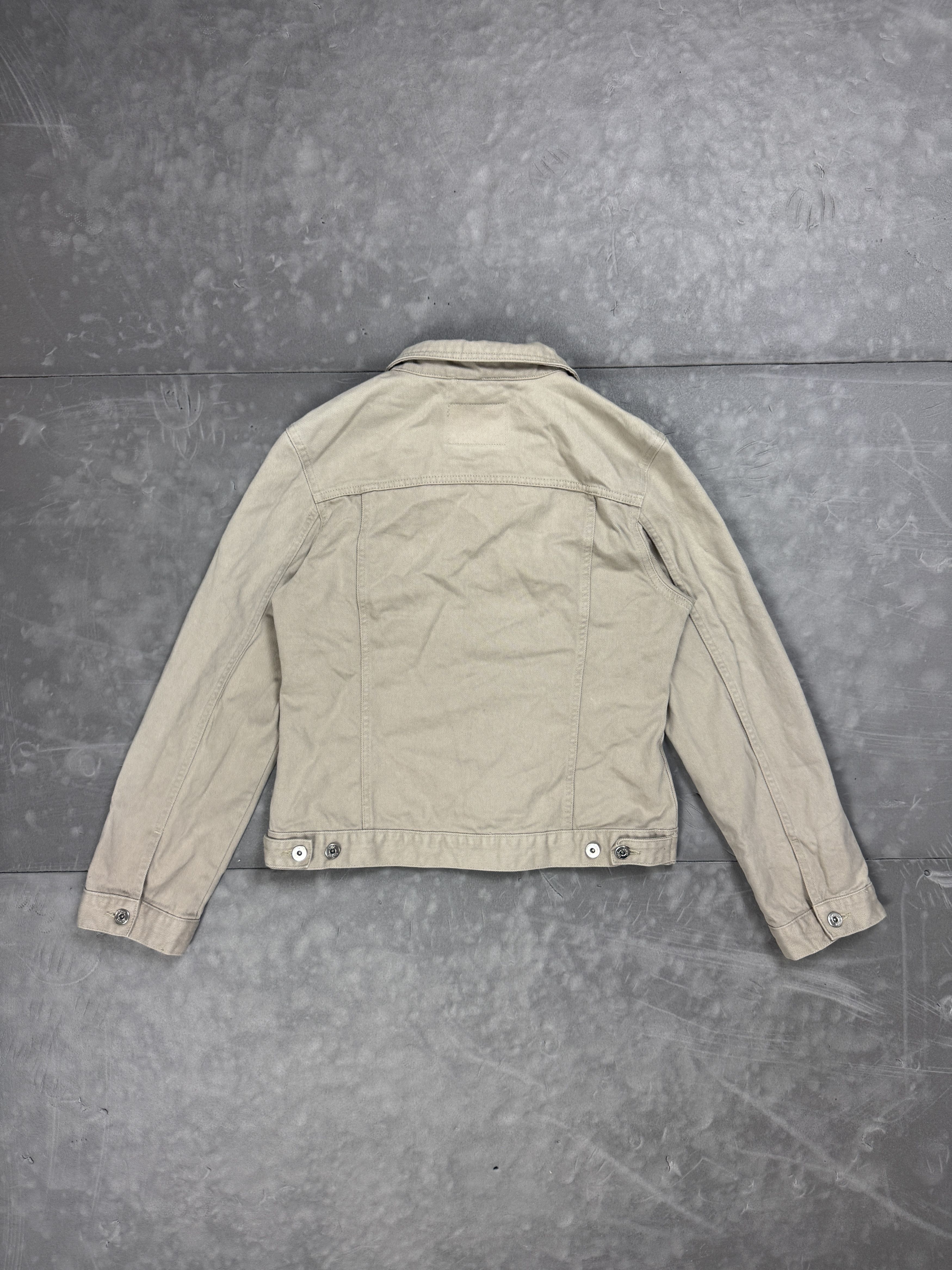 Vintage Street One Retro Washed Jeans Denim Jacket (M) Size M / US 6-8 / IT 42-44 - 2 Thumbnail