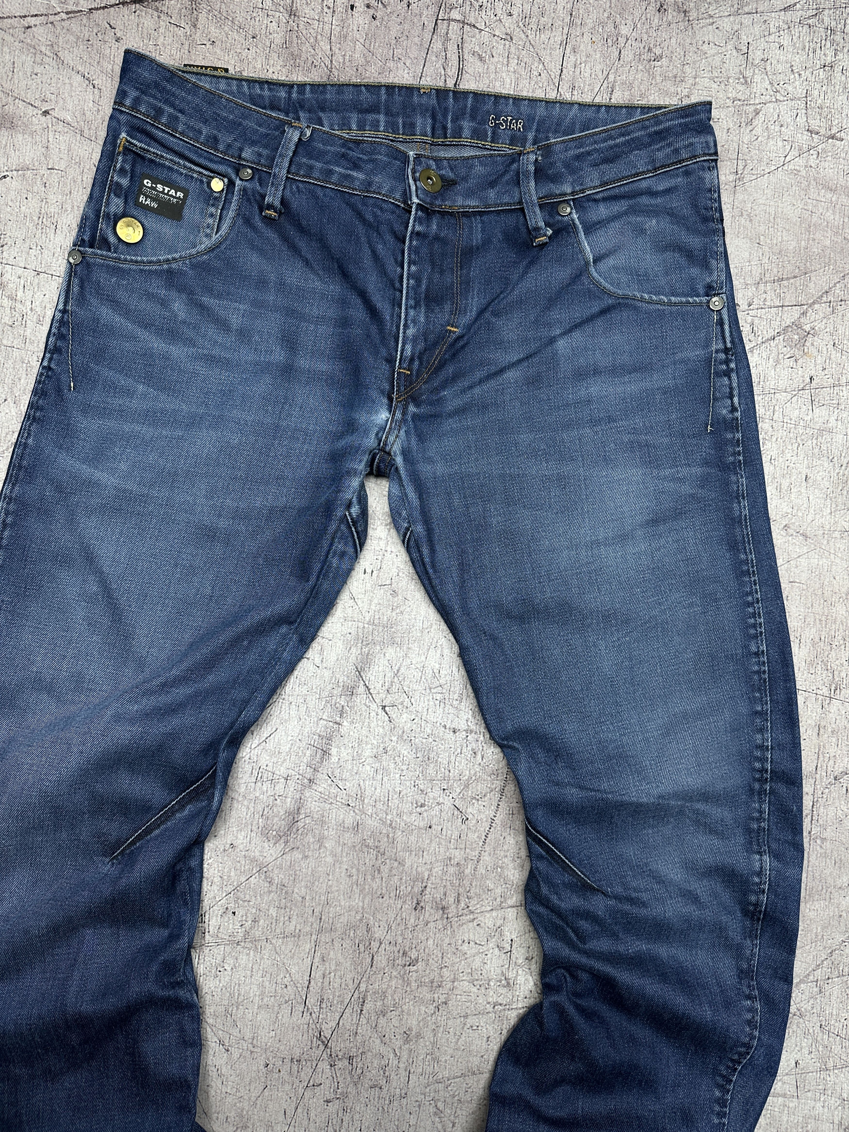 G-Star G Star Raw Mens Arc 3D Slim Denim Pants Jeans Size US 34 / EU 50 - 2 Thumbnail