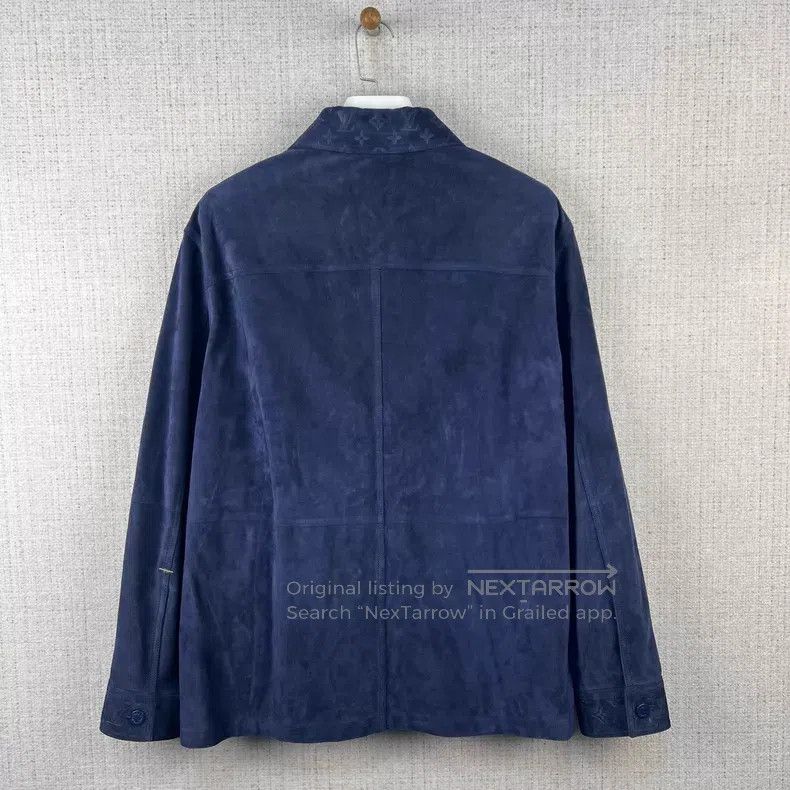 Louis Vuitton Louis Vuitton SS23 Letter Logo Dark Print Lapel Long Sleev Size US M / EU 48-50 / 2 - 3 Thumbnail