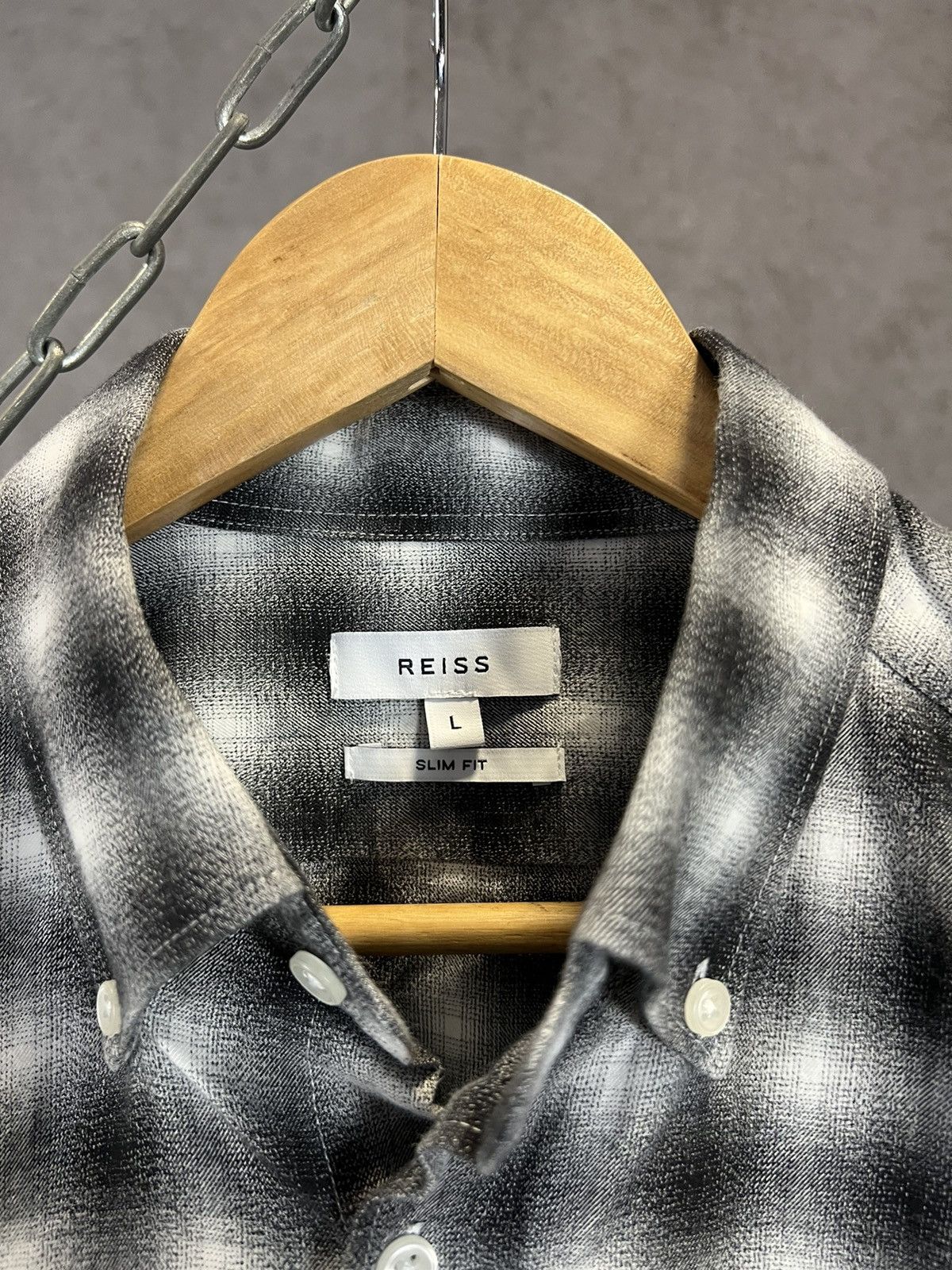 Reiss Reiss designer flannel shirt Size US L / EU 52-54 / 3 - 4 Thumbnail