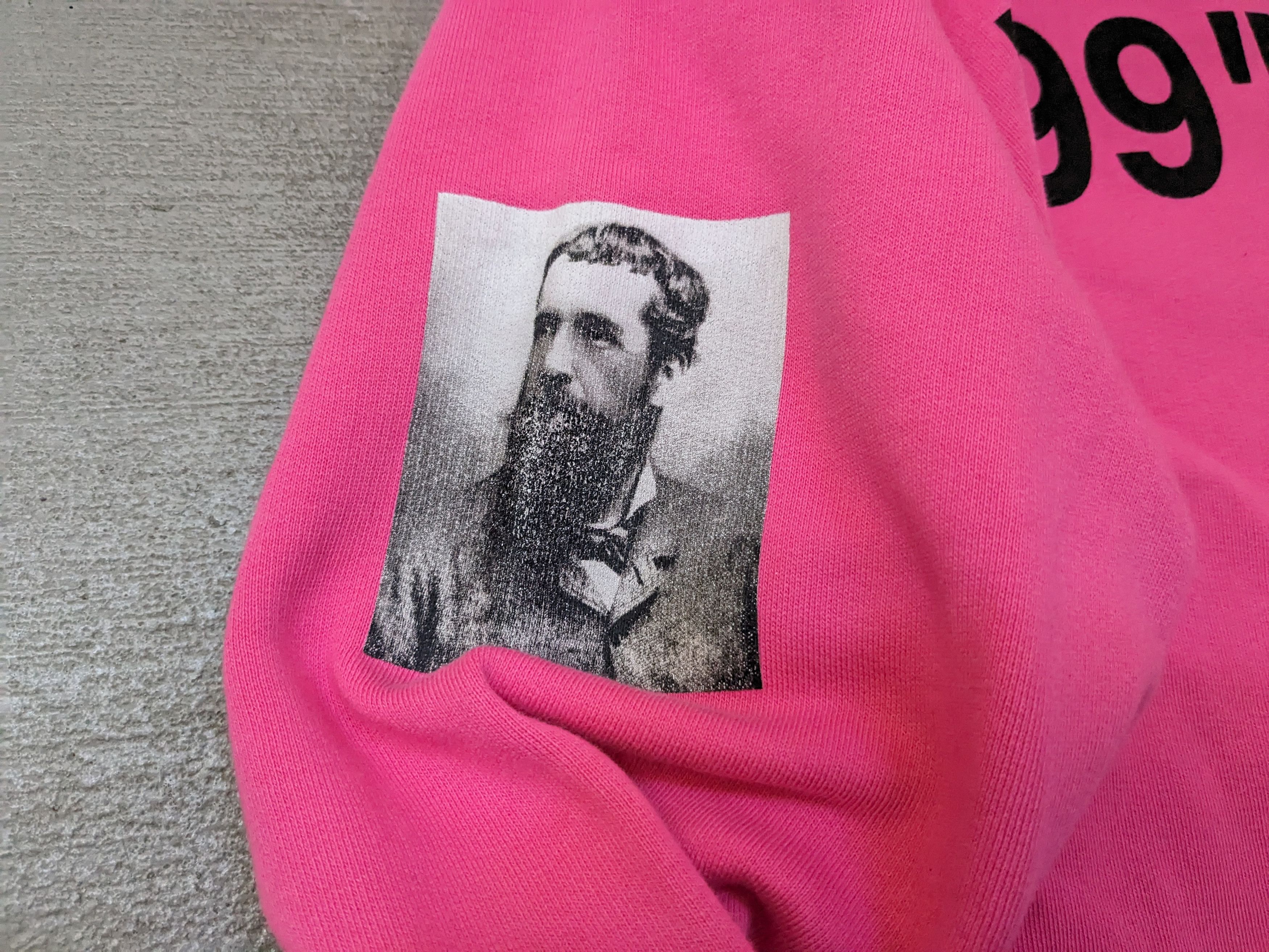 Off-White Off-White Impressionism Crewneck Sweater Pink Cotton Size US L / EU 52-54 / 3 - 14 Thumbnail