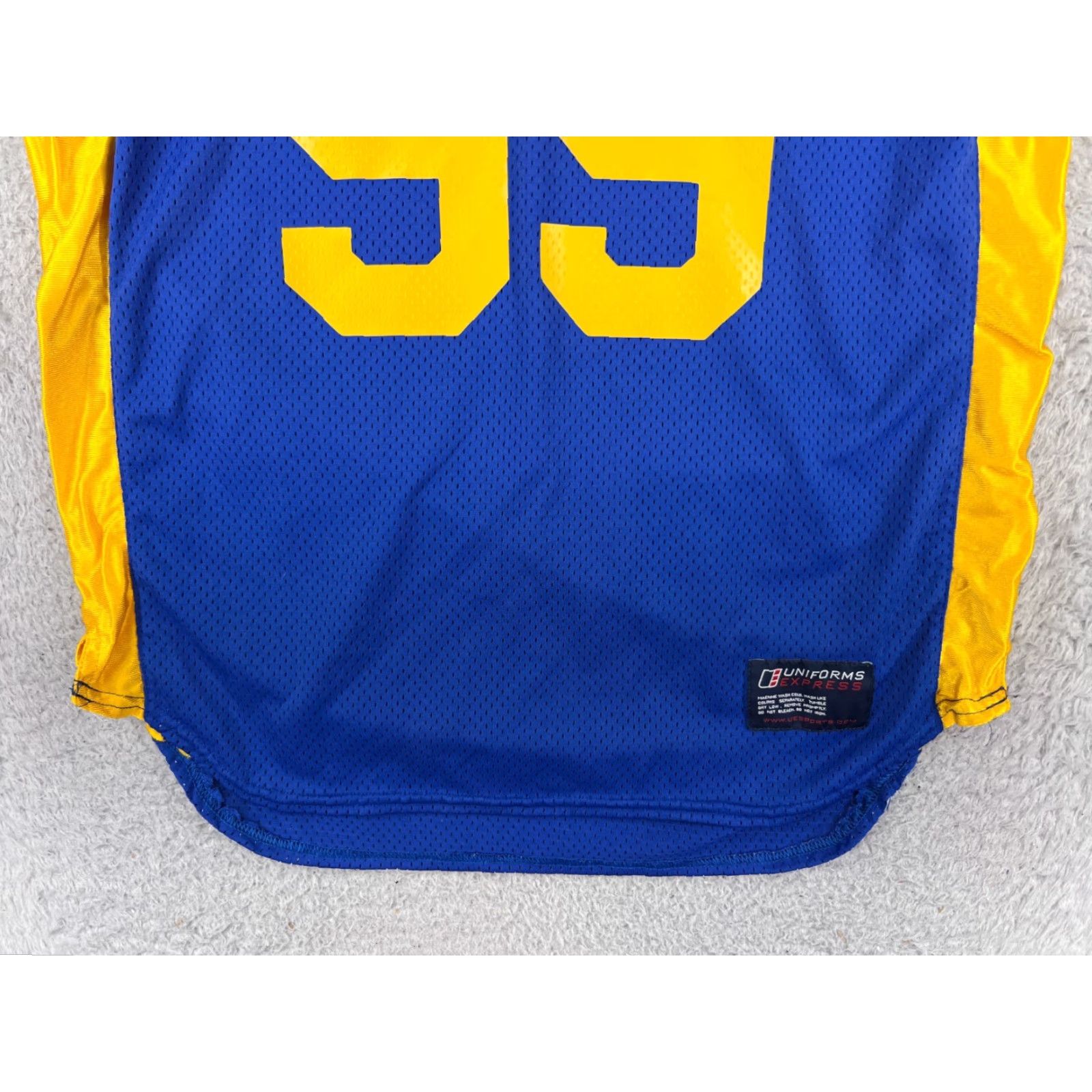 Vintage VINTAGE Carfax Jersey Shirt Adult Large Blue Yellow #99 Short Sleeve Nylon Logo Embroidered Mens T-Shirt Car Size US L / EU 52-54 / 3 - 5 Thumbnail