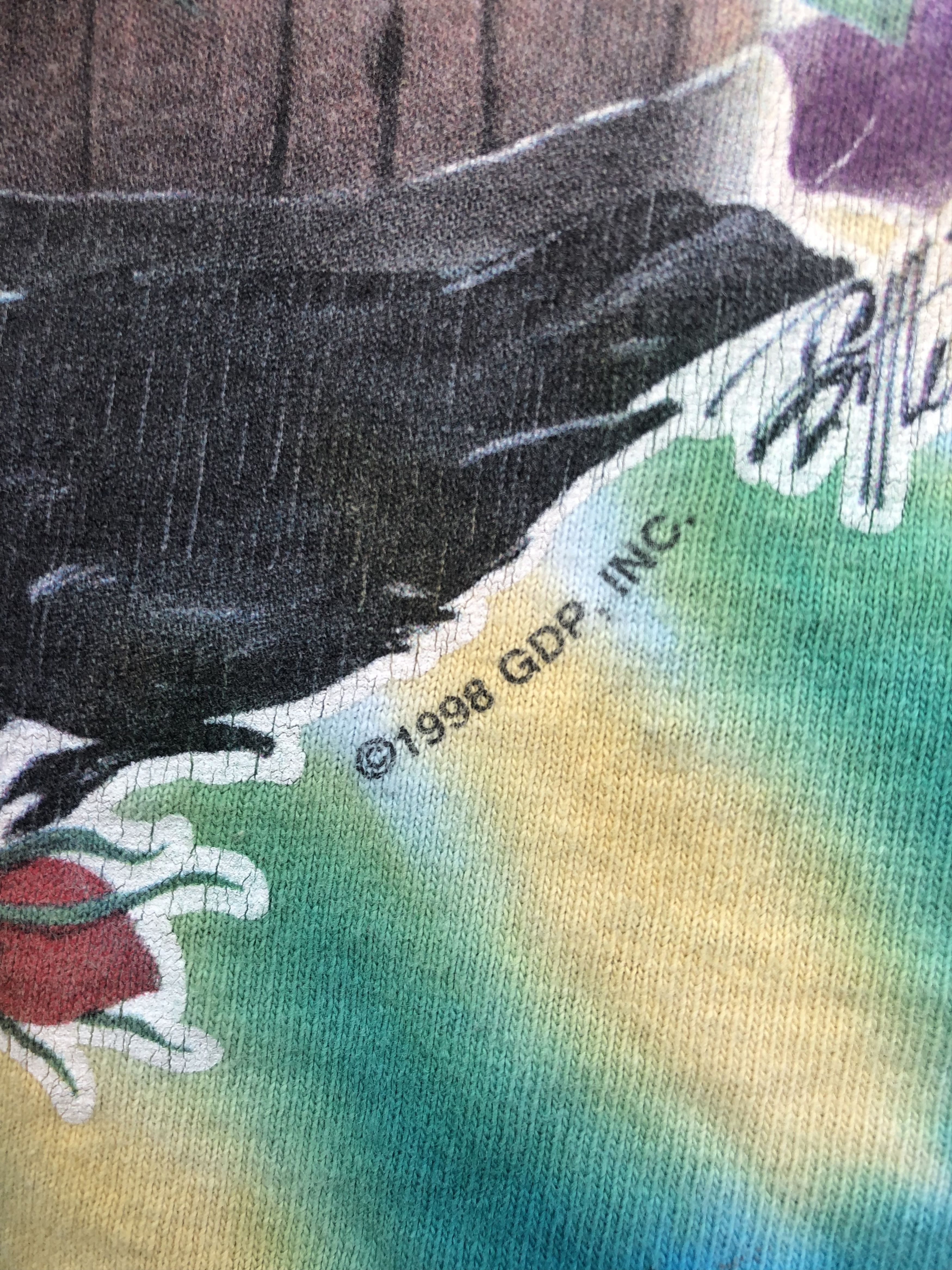 Band Tees vintage 90s Grateful Dead "Saint Stephen" tie-dye LiquidBlue Size US XL / EU 56 / 4 - 5 Thumbnail