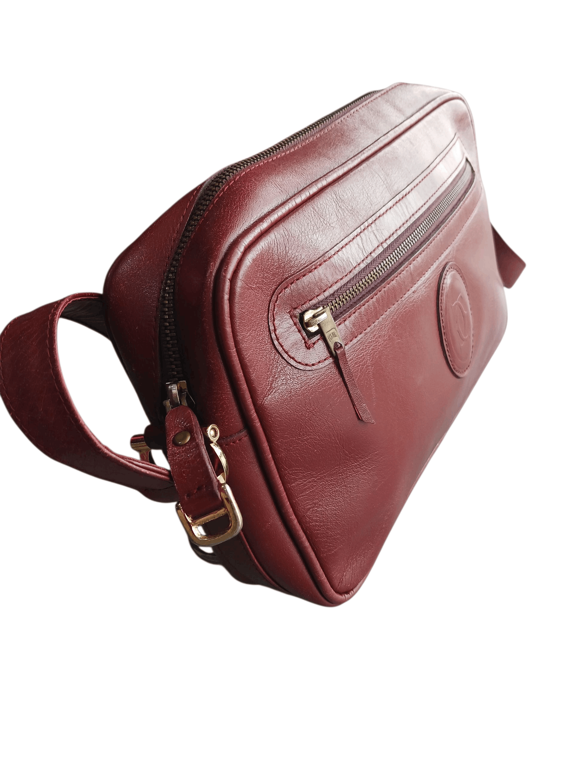 Cartier Vintage CARTIER leather square shoulder Crossbody bag Size ONE SIZE - 2 Thumbnail