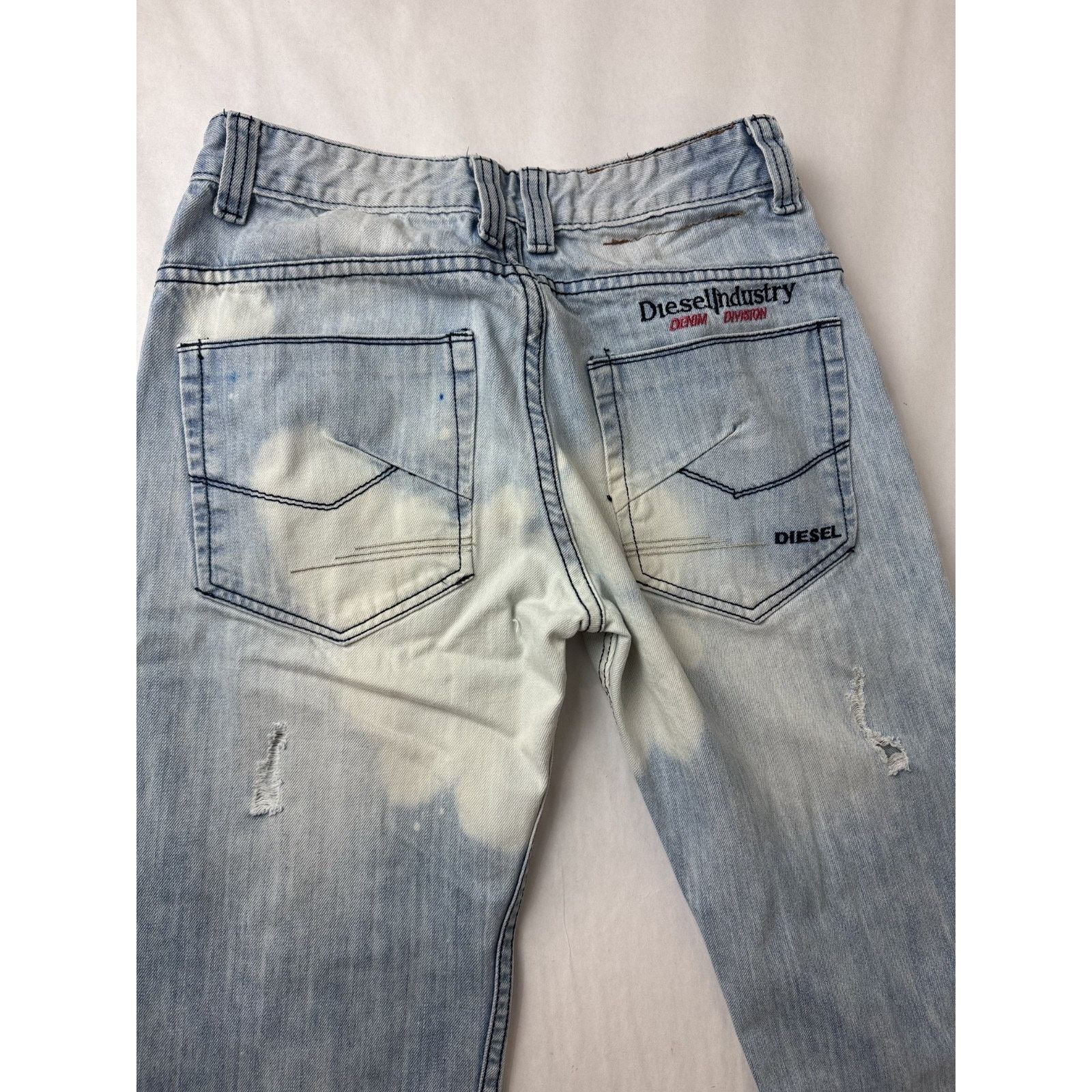 Diesel Y2K Diesel Jeans Streetwear Grunge Hip Hop Straight 90s 30 Size US 30 / EU 46 - 10 Thumbnail