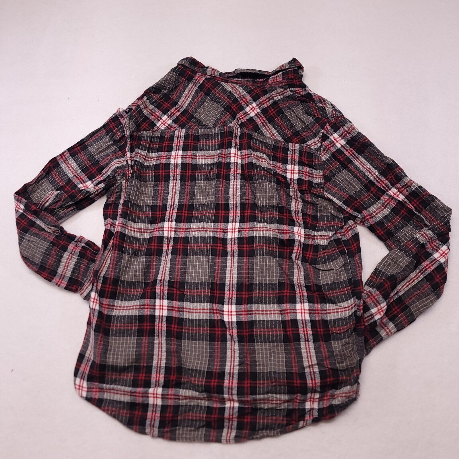 Mambo Mambo Tartan Flannel Shirt Men Size Extra Large XL Red Black Size US XL / EU 56 / 4 - 11 Thumbnail