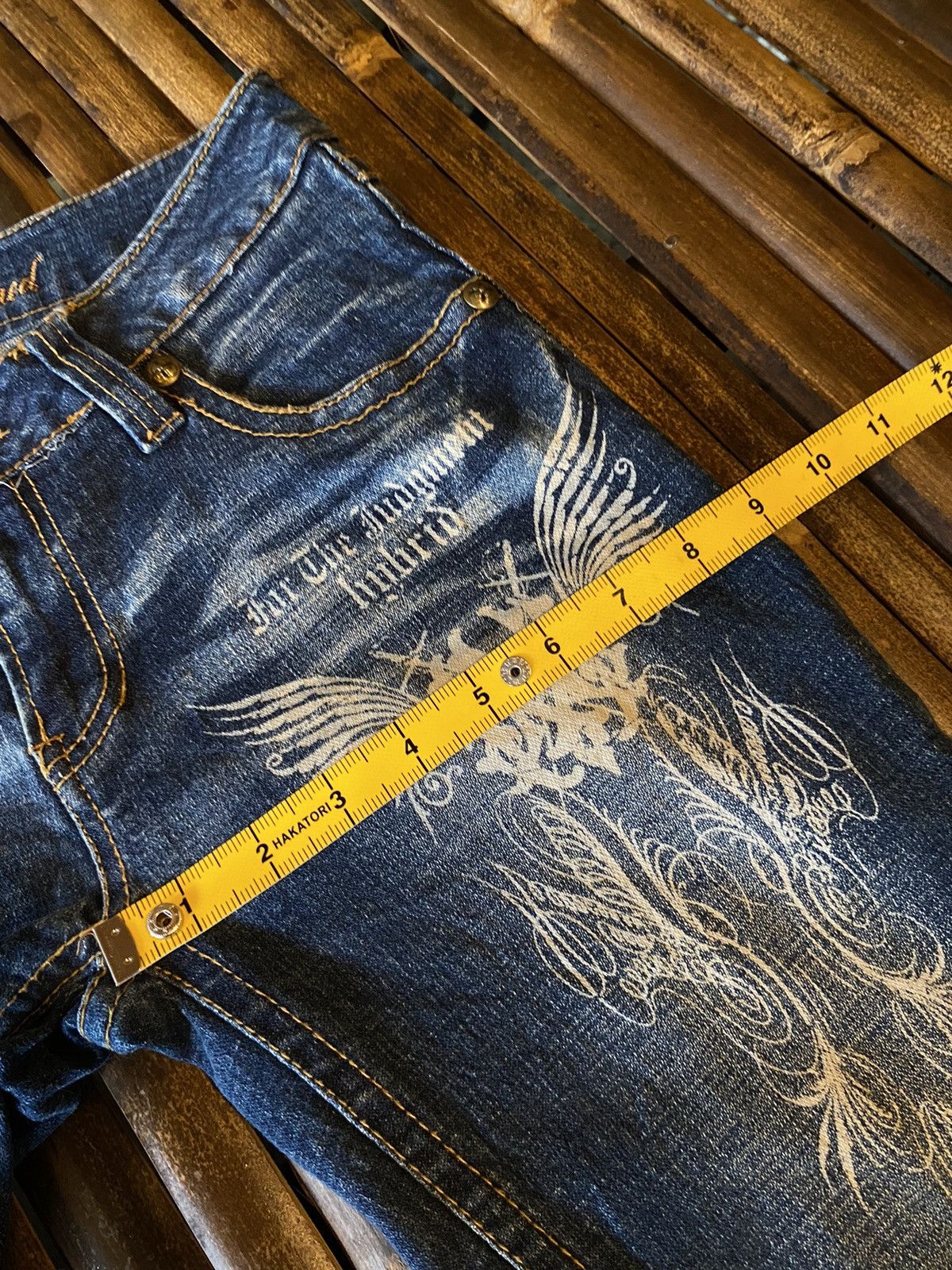 SKY BOMBER DENIM PANTS
