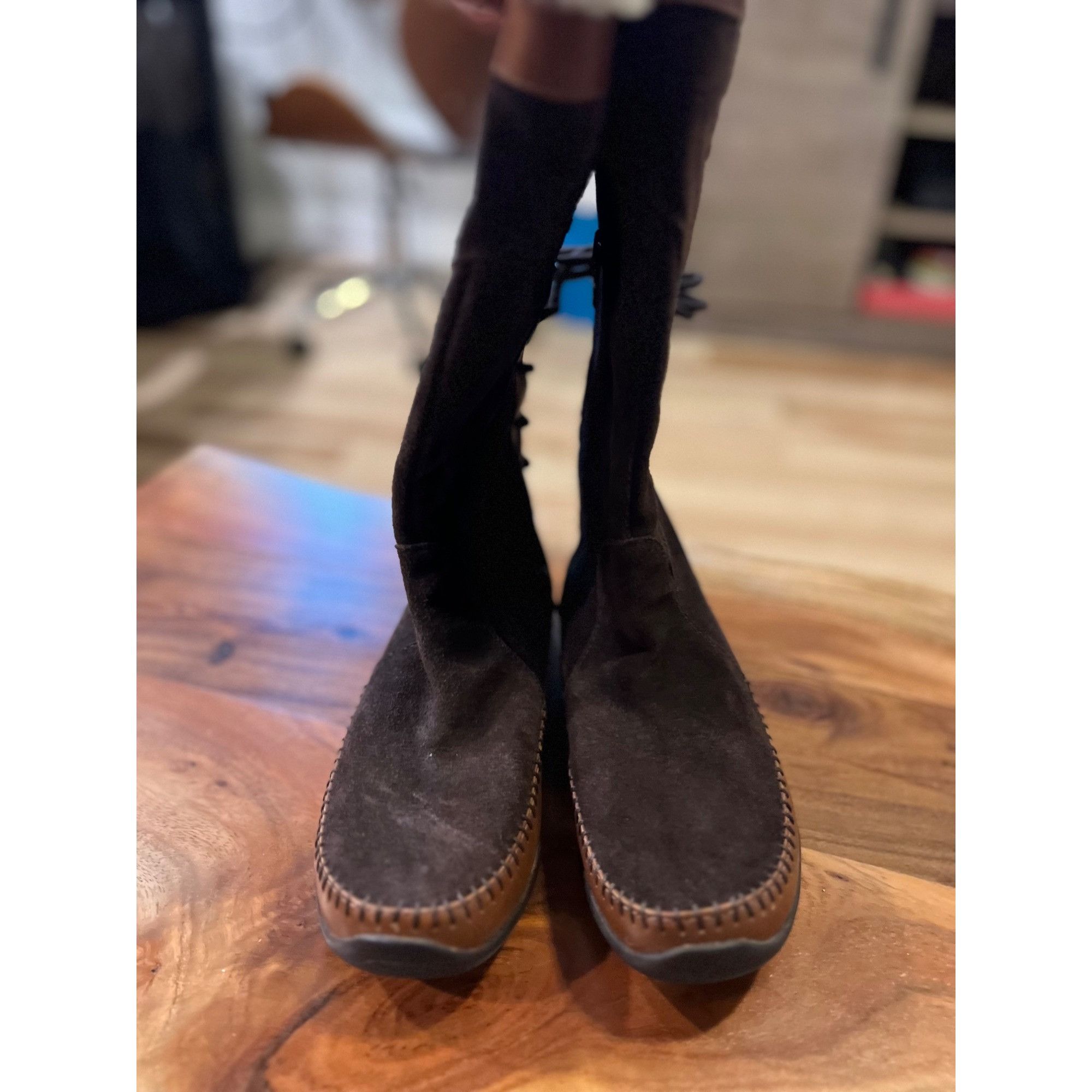 The North Face North Face Primaloft Brown Leather Boots - Size 6 Size US 6 / IT 36 - 4 Thumbnail