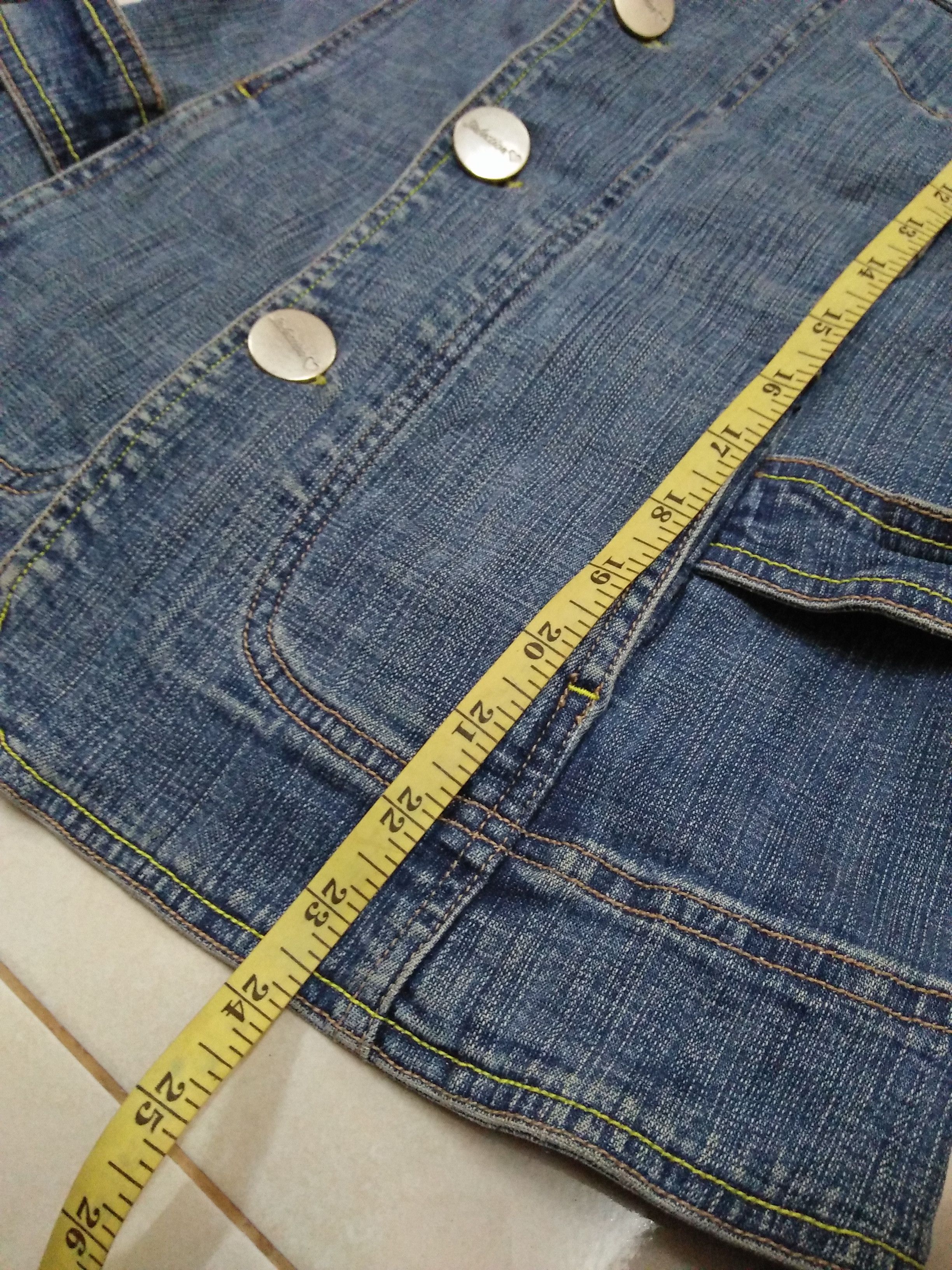 Other SEDUCTION USA Brand Denim Jacket Size XS / US 0-2 / IT 36-38 - 12 Thumbnail
