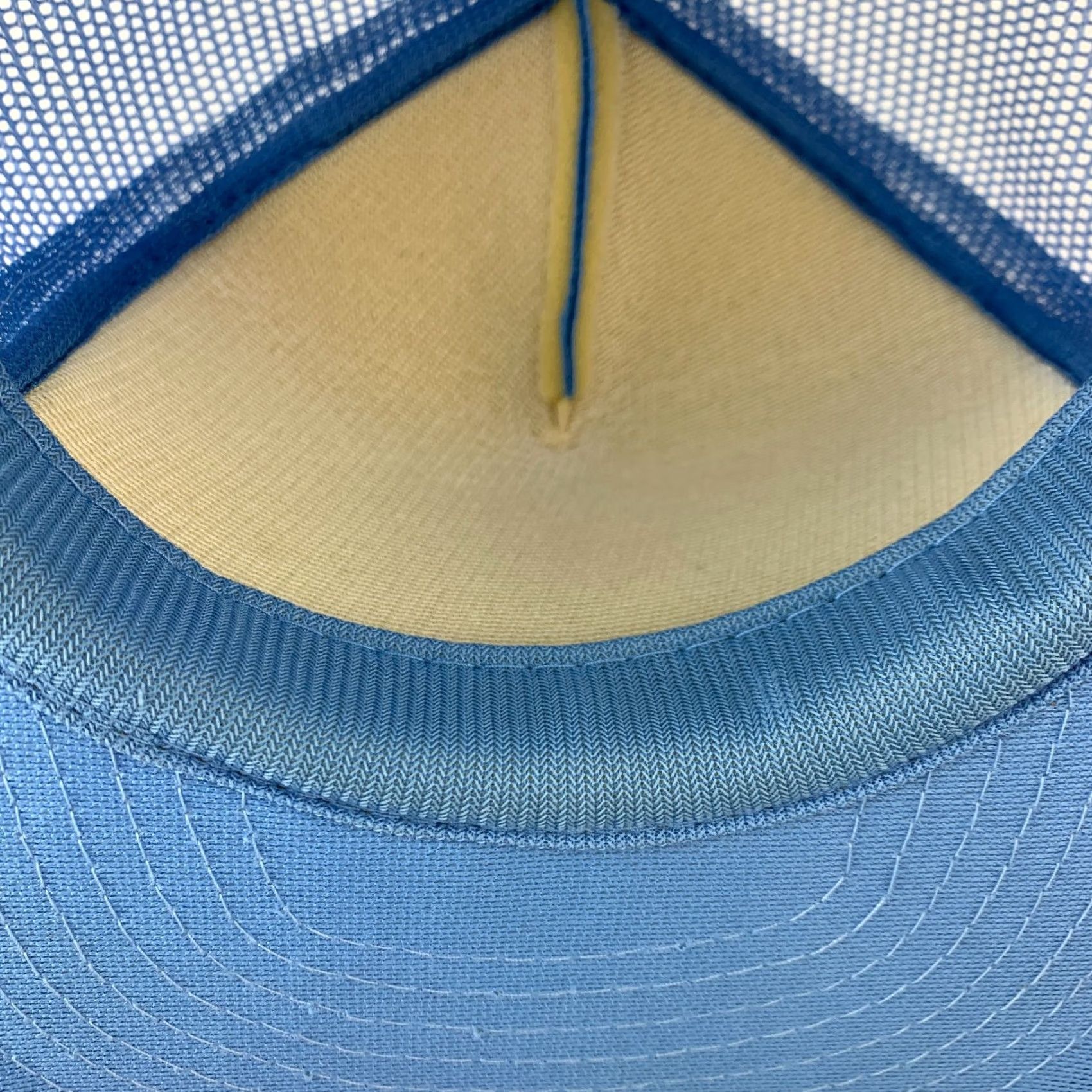 Vintage VINTAGE Vondracek Seeds Timken Kansas Blue Snapback Trucker Hat Cap Speedway One Size Size ONE SIZE - 5 Thumbnail