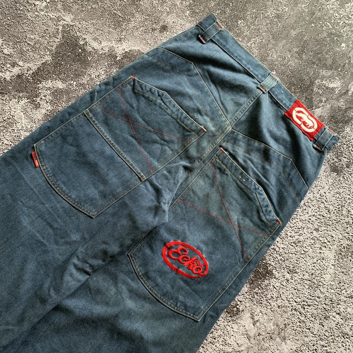Ecko Unltd. Y2K Ecko Unltd Big Pocket Baggy Pants Size US 31 - 4 Thumbnail