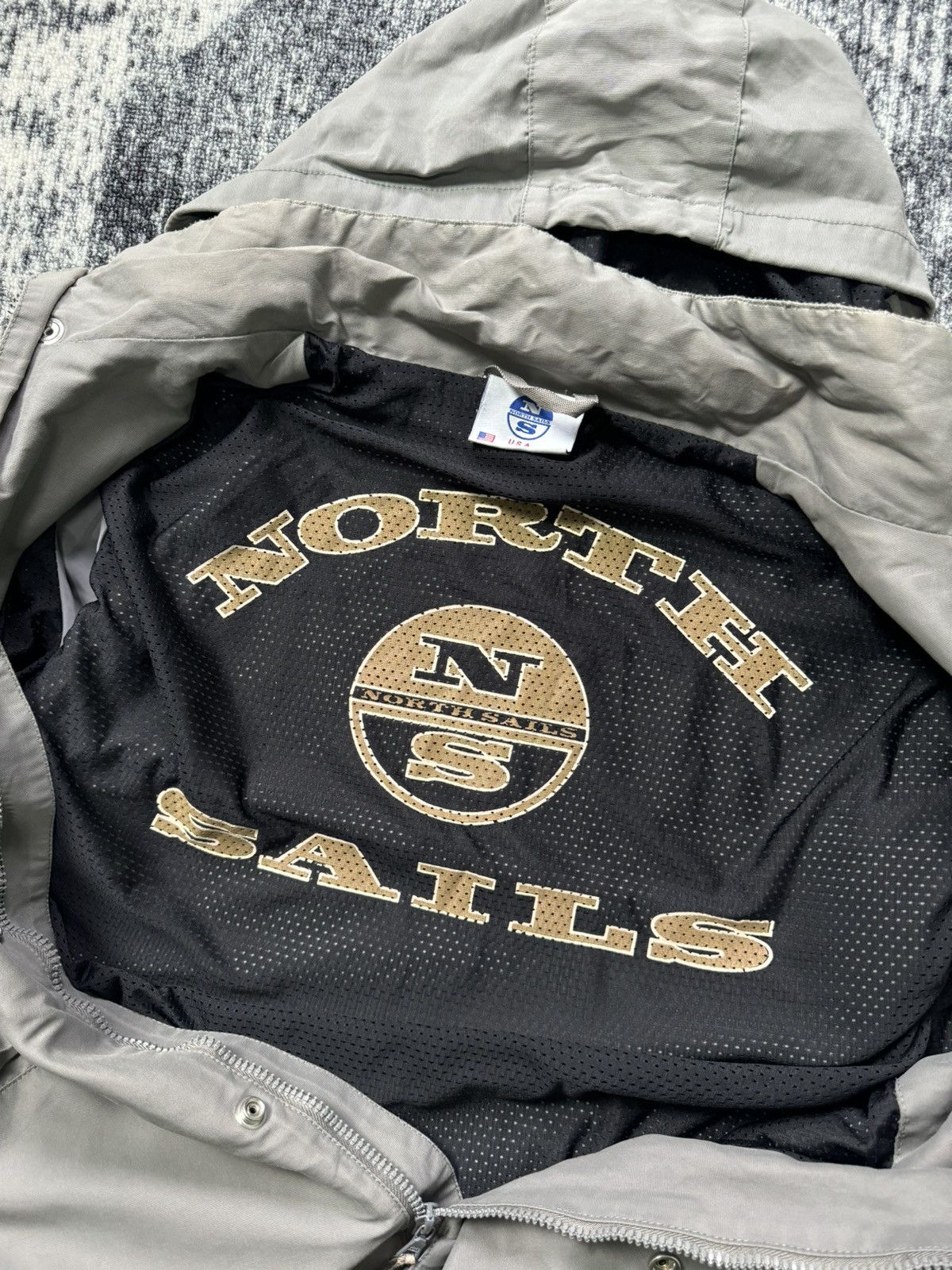 Vintage Vintage North Sails Jacket Bomber Italy Riri Y2K STYLE 90s Size US S / EU 44-46 / 1 - 5 Thumbnail