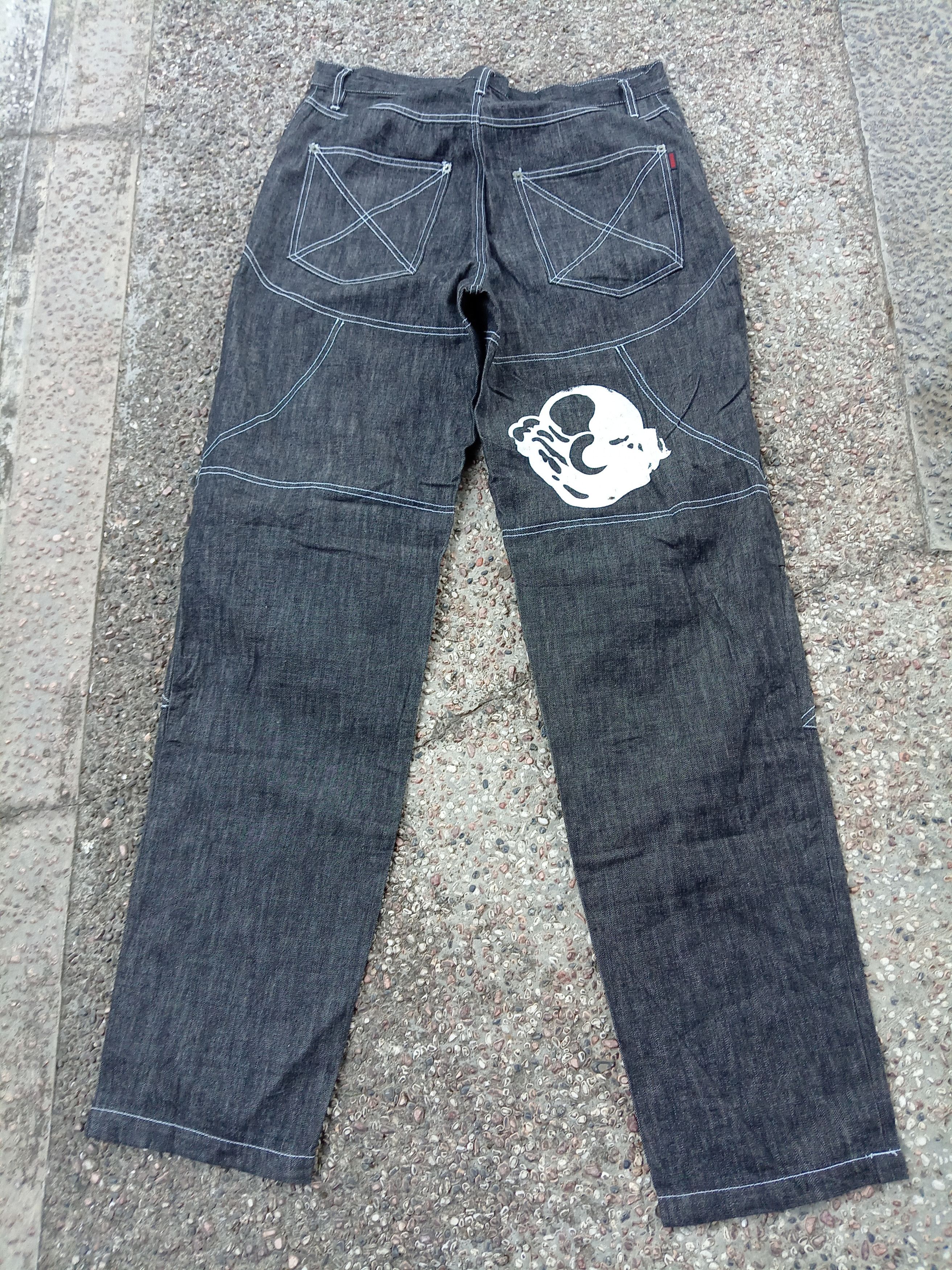 If Six Was Nine × JNCO × Japanese Brand Fiftyfifdeal denim jnco baggy style jeans size 34 Size US 34 / EU 50 - 1 Thumbnail